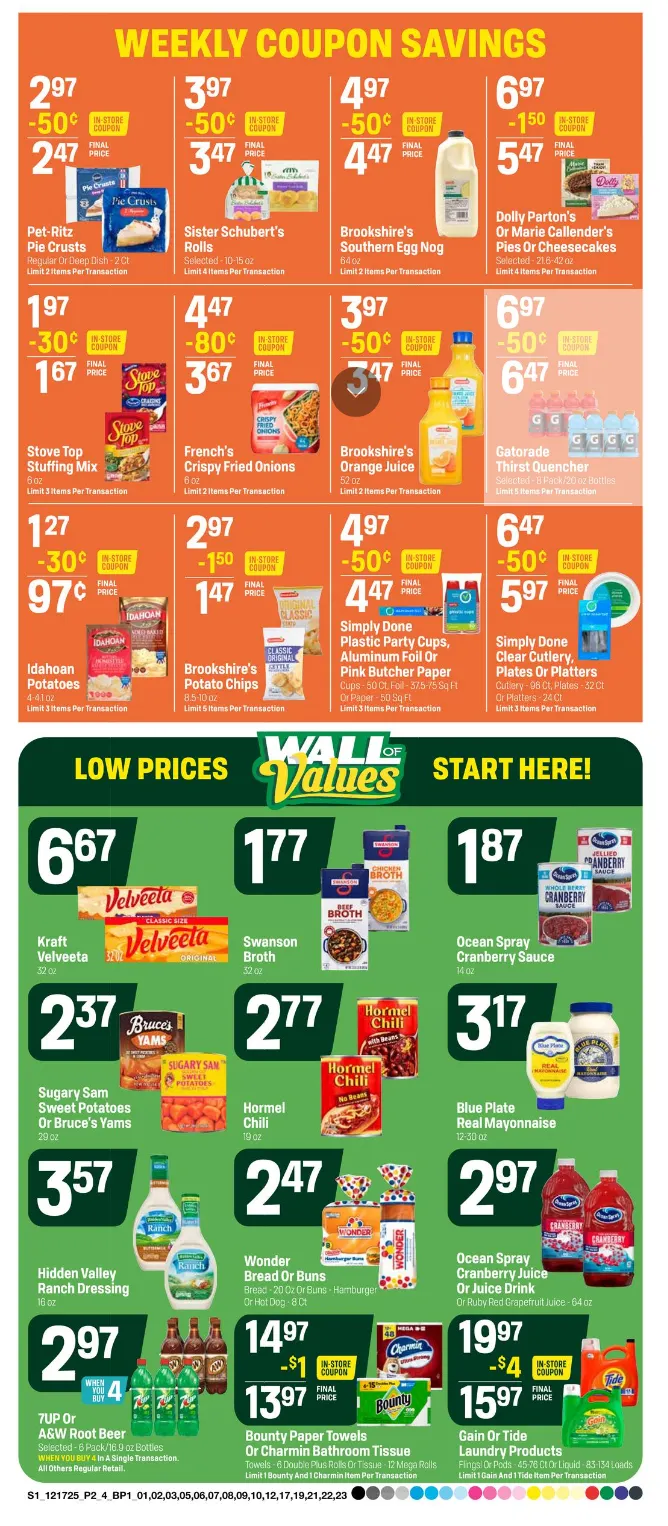 Weekly ad Super 1 Foods Sales from December 17 to December 24 2025 - Page 2