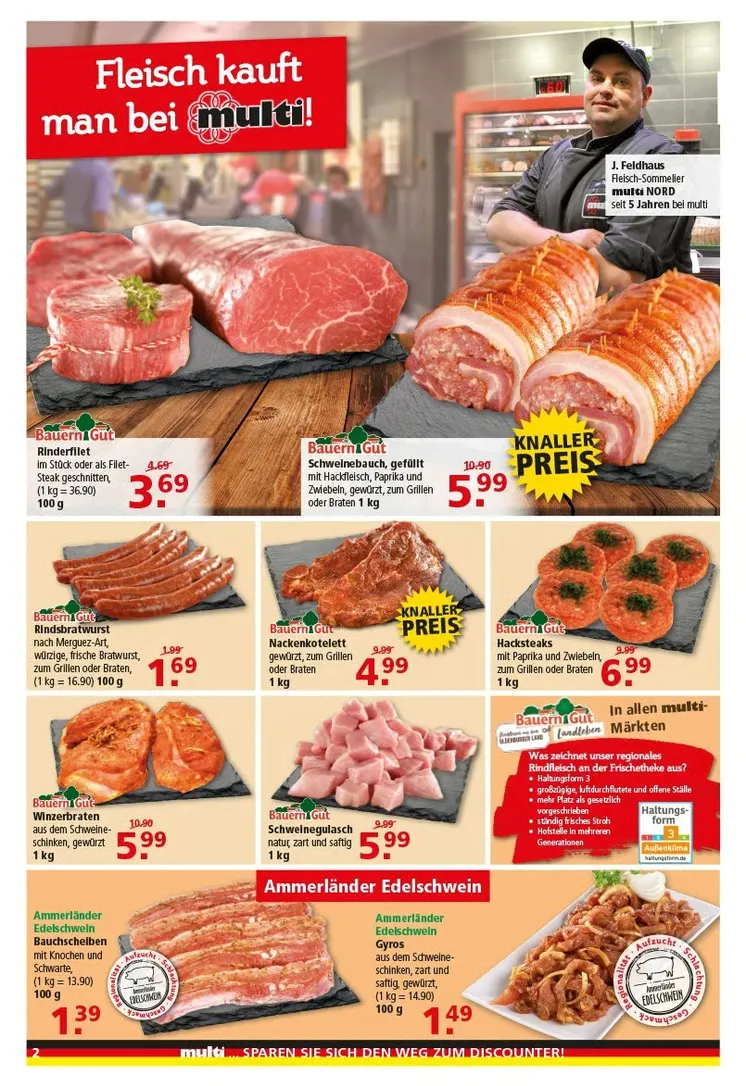 Multi Markt Angebote von 6. Juli bis 11. Juli 2026 - Prospekt seite 2