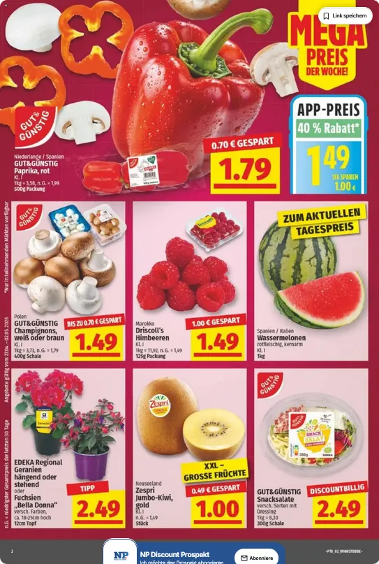  NP Discount Angebote von 27. April bis 2. Mai 2026 - Prospekt seite 2