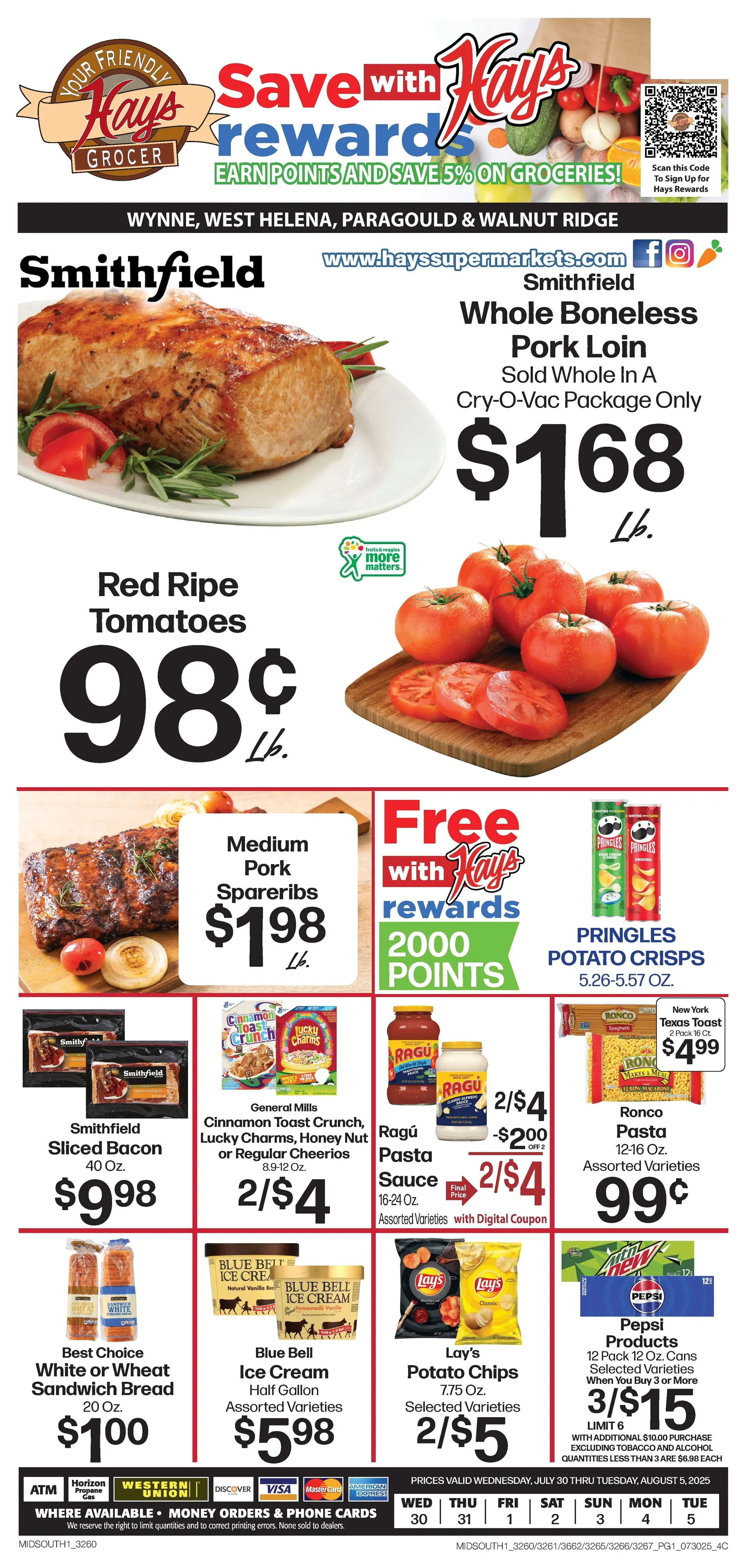 Weekly ad Hays Supermarket weekly ads from July 30 to August 5 2025 - Page 2