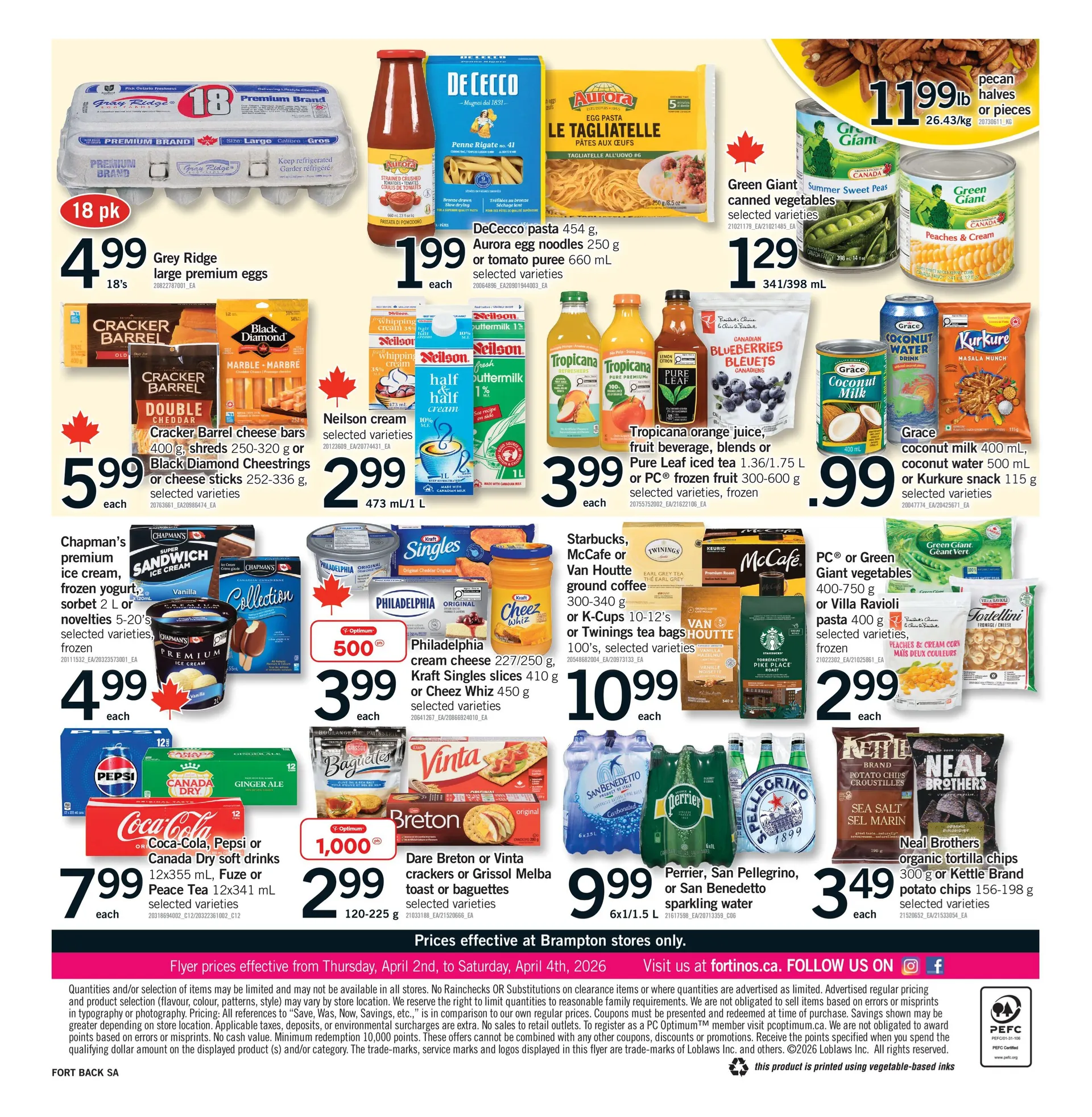 Fortinos weekly ads from April 2 to April 5 2026 - flyer page 2
