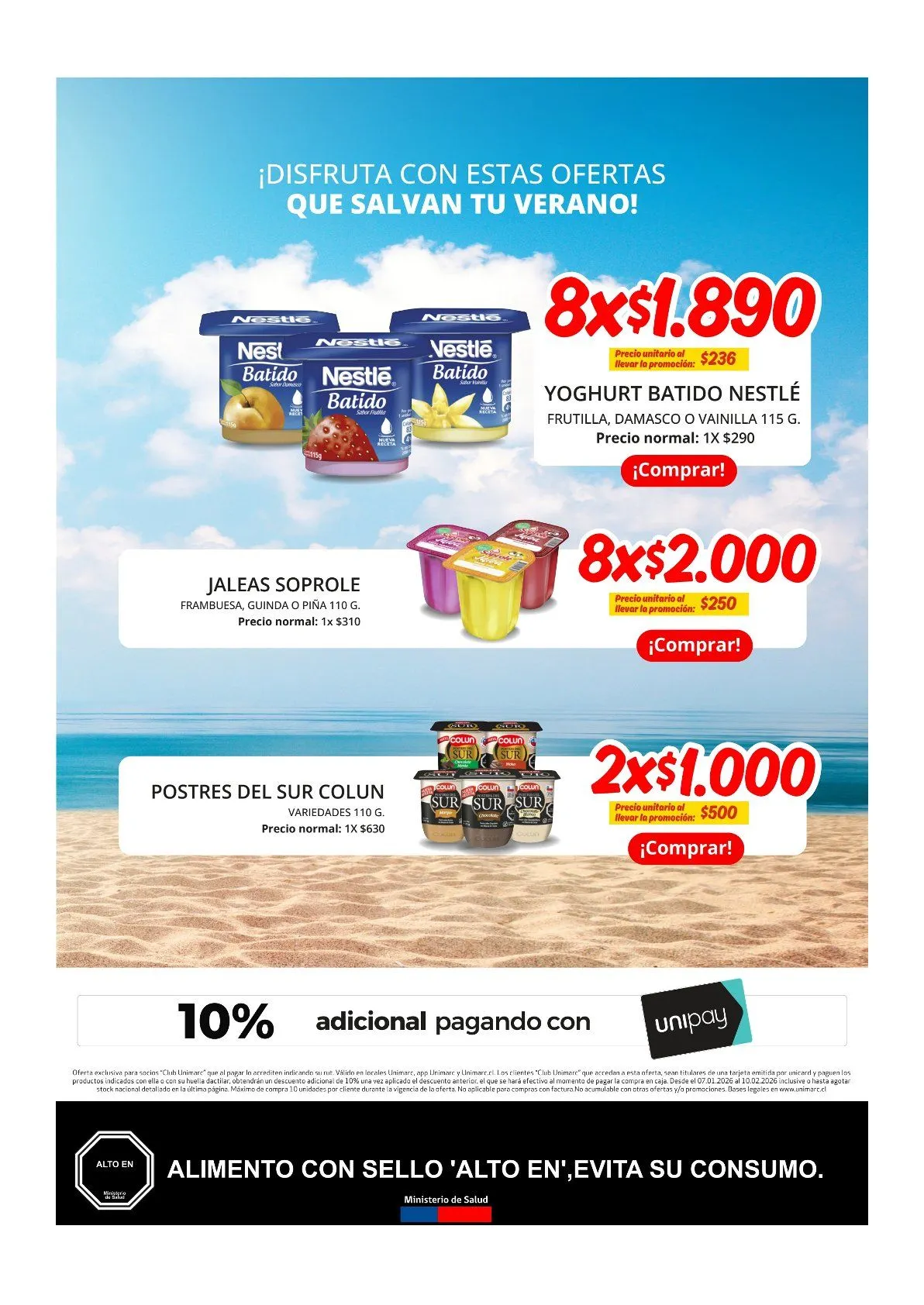 Catálogo de Ofertas en Unimarc 1 de enero al 31 de enero 2026 - Página 2