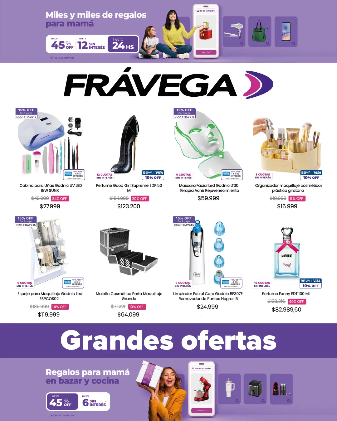 Ofertas de Frávega Ofertas y descuentos 1 de octubre al 16 de octubre 2024 - Página 1 del catálogo