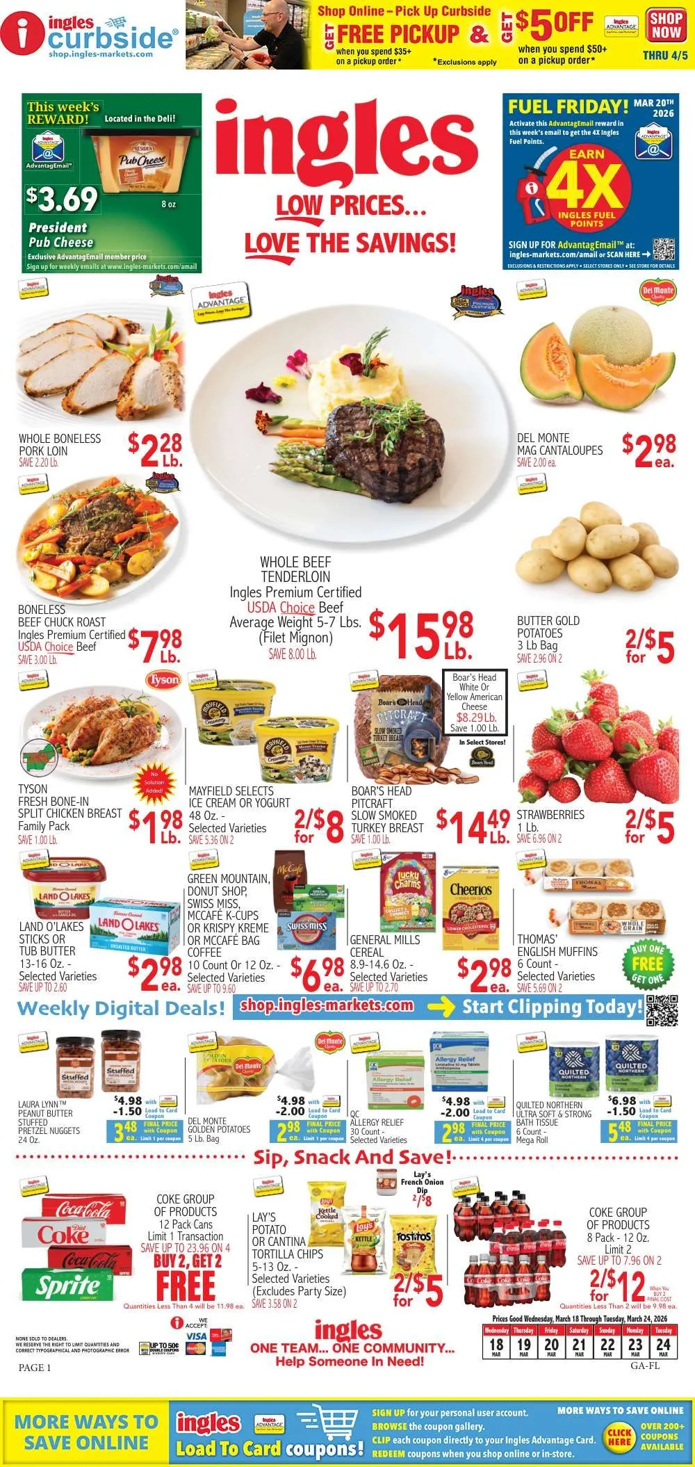 Weekly ad Ingles weekly ads from March 18 to April 5 2026 - Page 