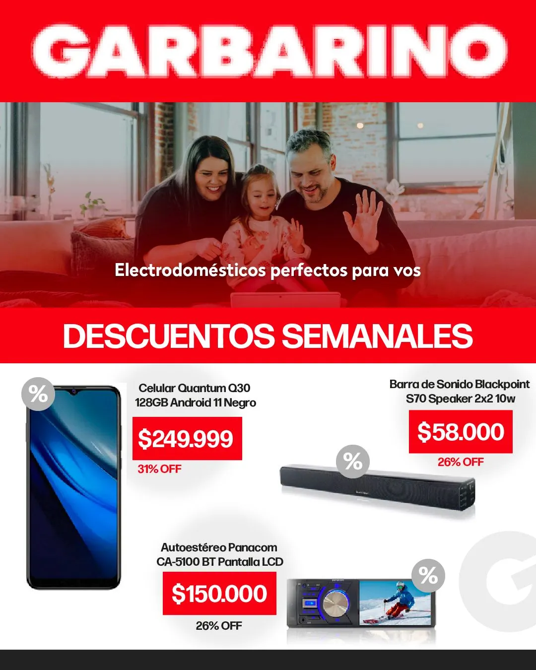 Ofertas de Garbarino Descuentos semanales 6 de mayo al 20 de mayo 2025 - Página  del catálogo