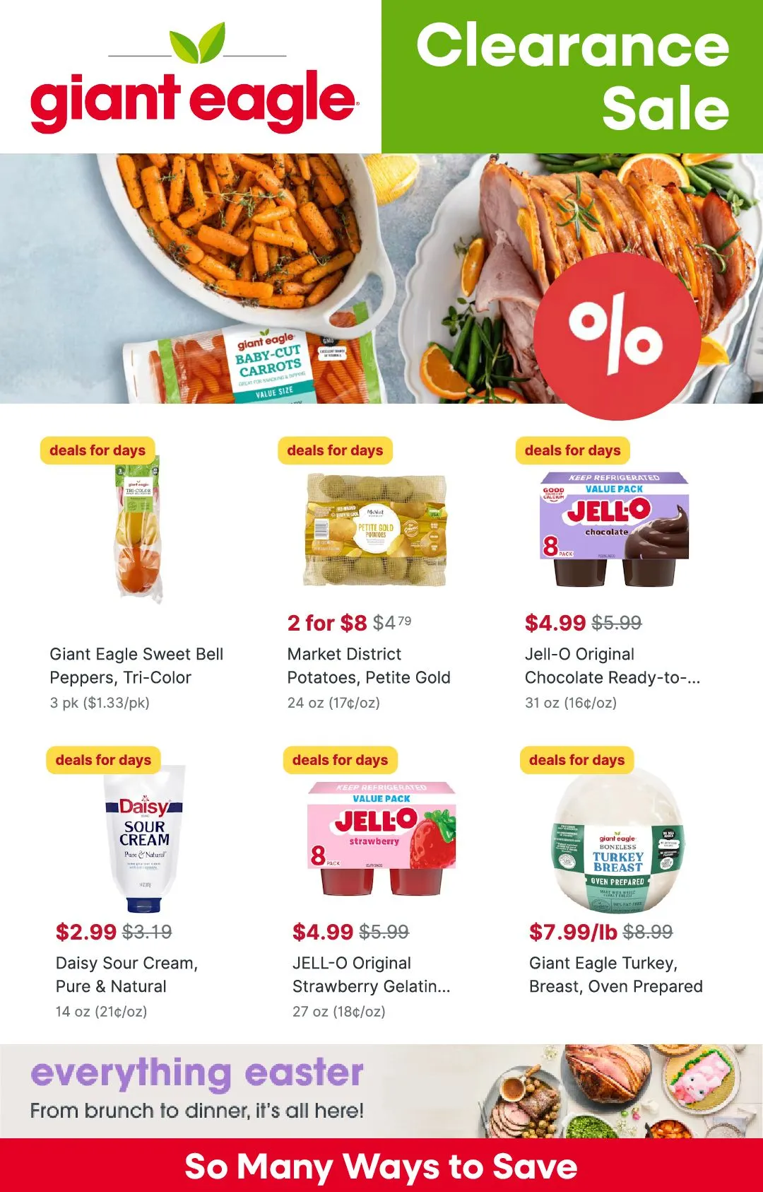 Weekly ad Giant Eagle Weekly Ad from April 9 to April 23 2025 - Page 