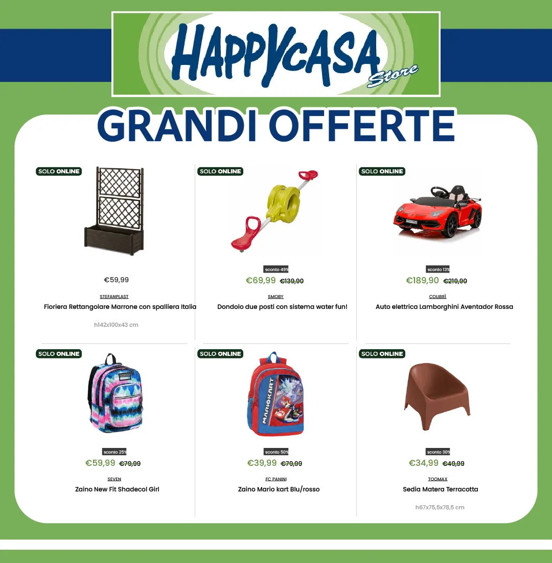 Happy Casa Store Grandi offerte da 20 marzo a 10 aprile di 2025 - Pagina del volantino
