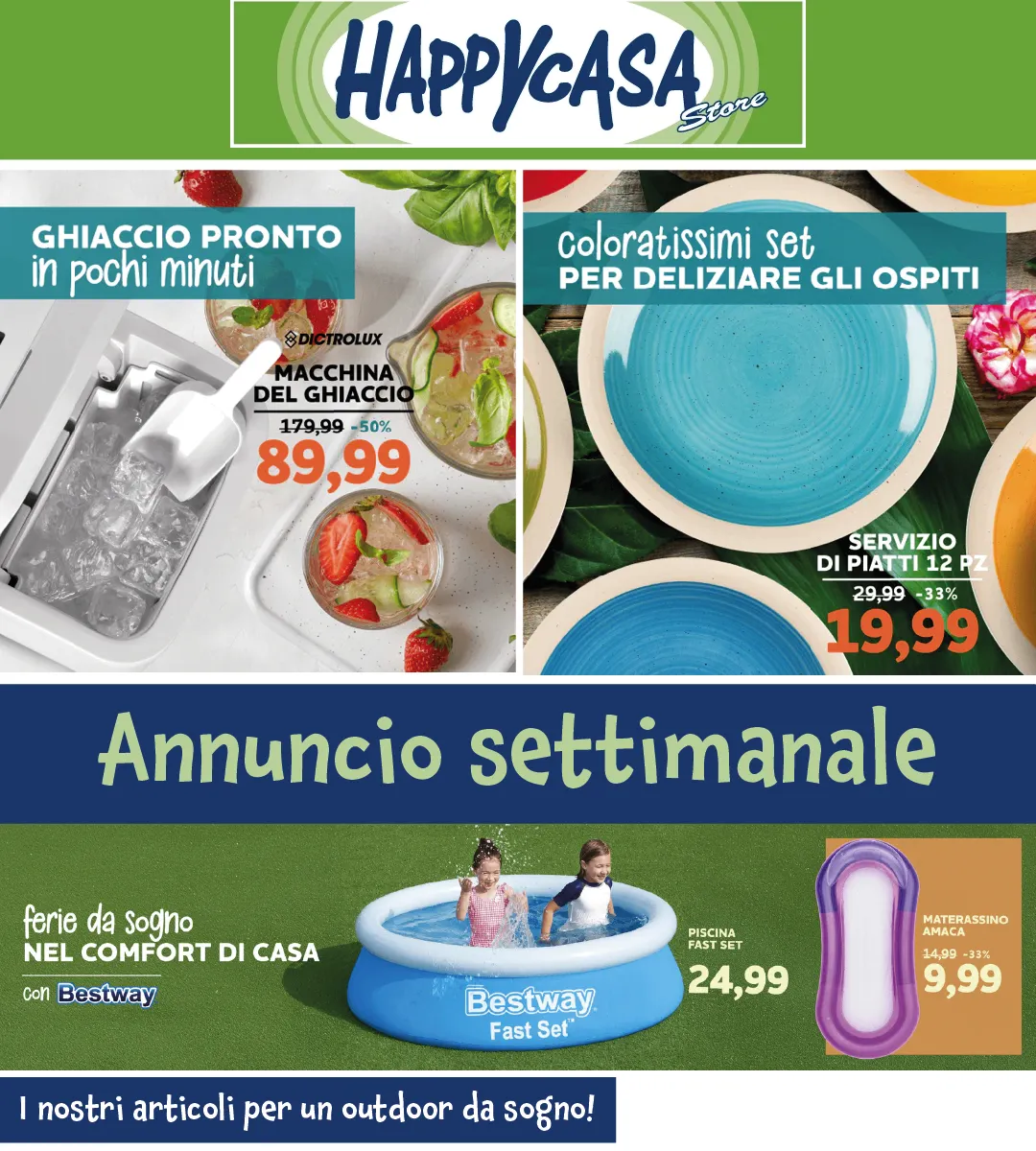 Happy Casa Annuncio settimanale da 10 giugno a 26 giugno di 2025 - Pagina del volantino 1
