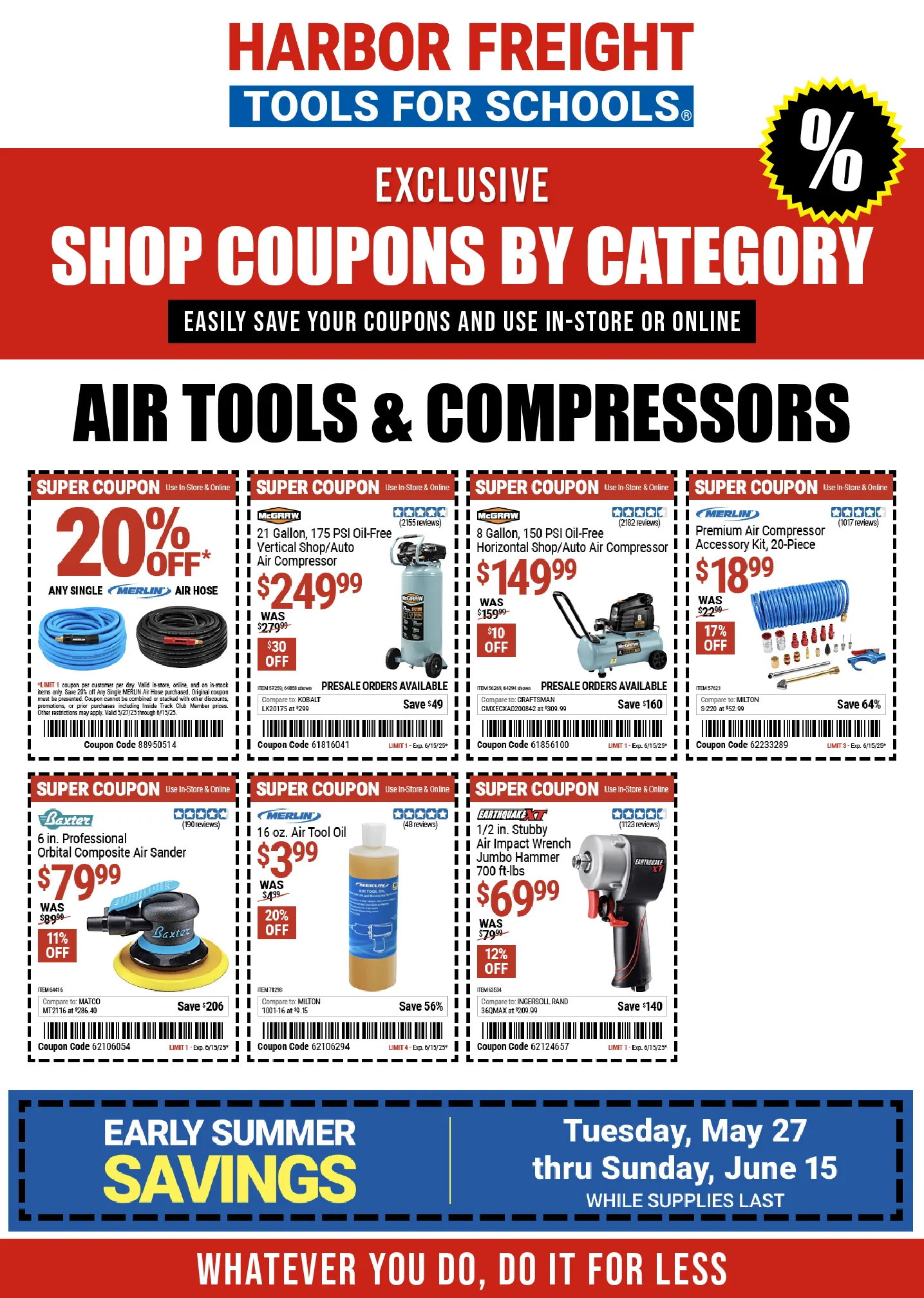 Weekly ad Harbor Freight Current weekly ad from June 2 to June 18 2025 - Page