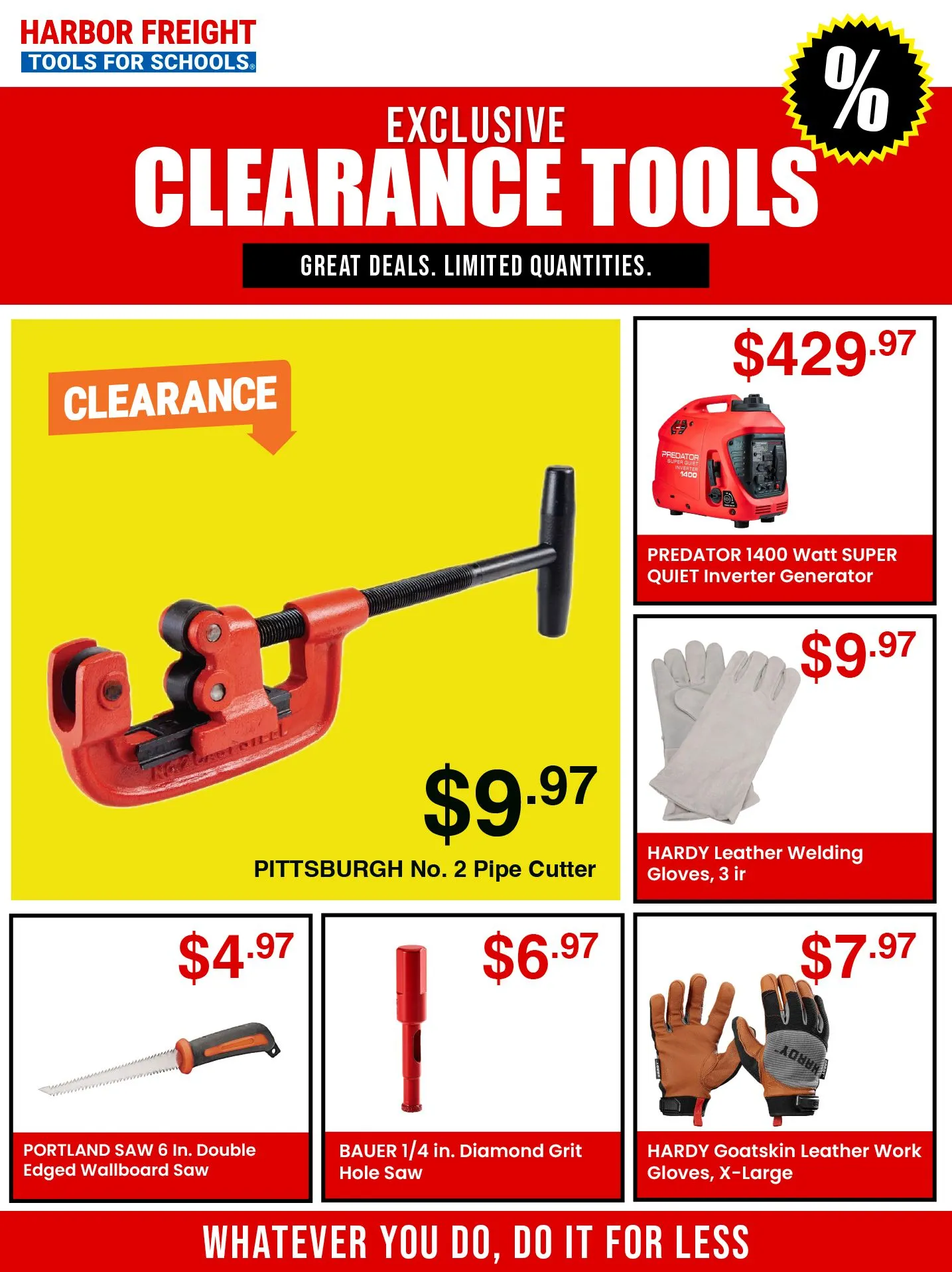 Weekly ad Harbor Freight Weekly Ad from May 6 to May 20 2025 - Page 1