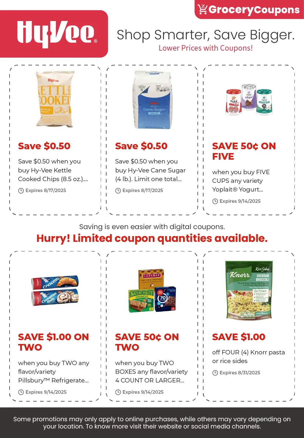Weekly ad HyVee coupons from August 1 to August 31 2025 - Page 