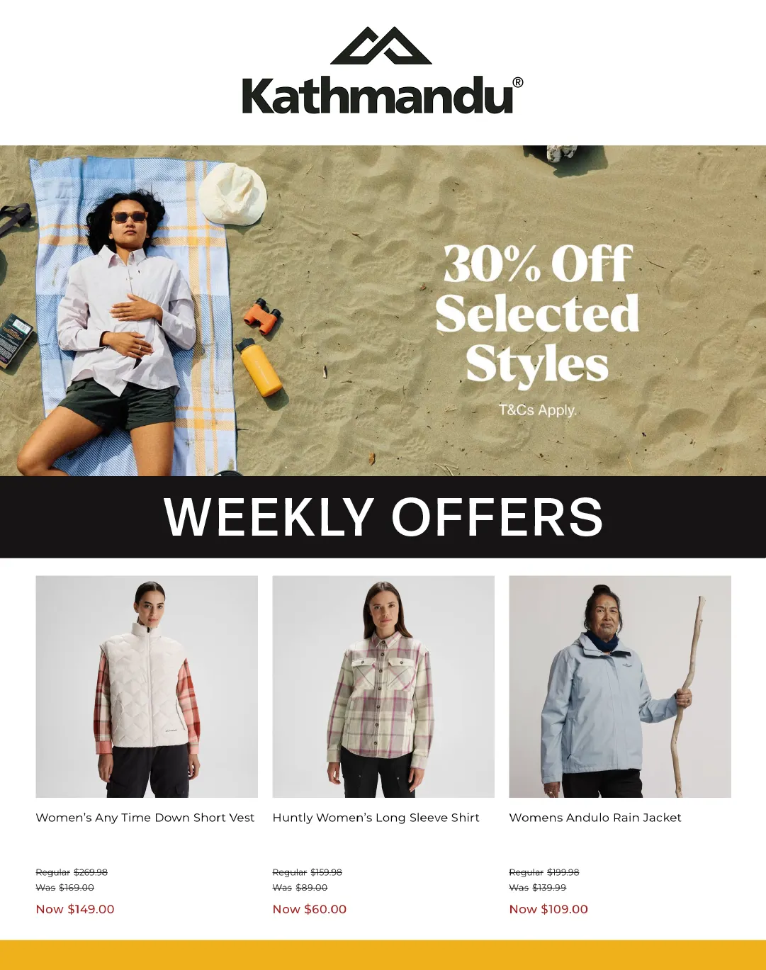 Kathmandu Weekly Offers from 13 February to 28 February 2025 - Catalogue Page 