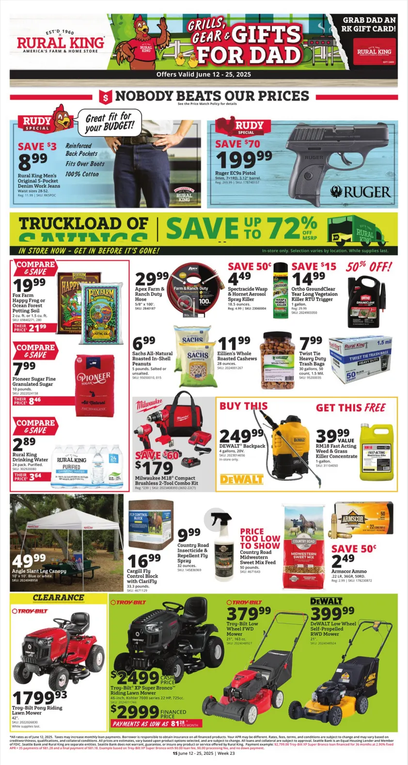 Weekly ad Rural King Weekly Ad from June 12 to June 25 2025 - Page 
