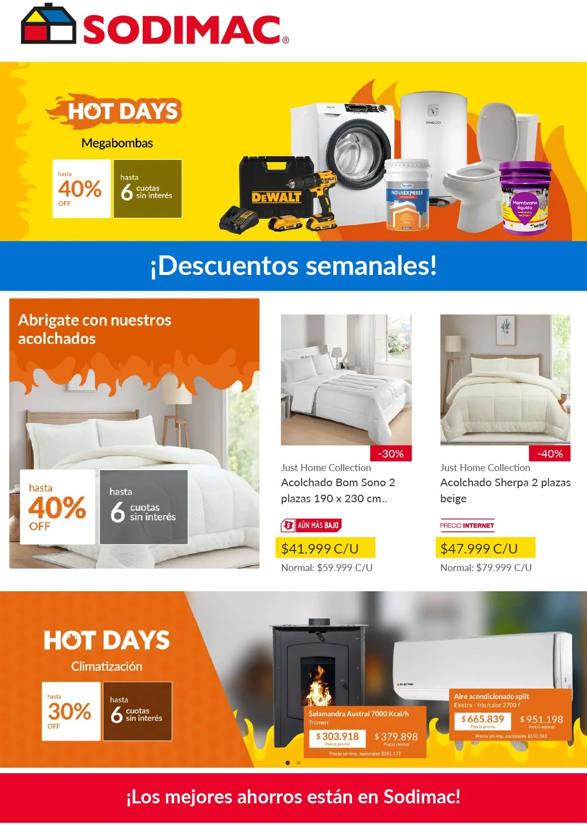 Ofertas de Dodimac Hot Sale 20 de mayo al 27 de mayo 2025 - Página 1 del catálogo
