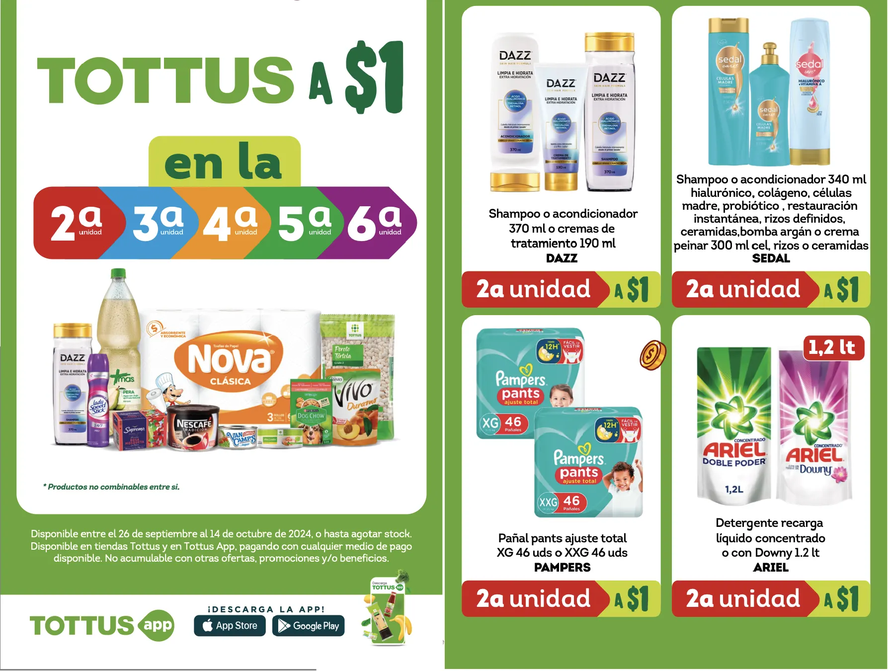 Catálogo de Ofertas de la semana 29 de septiembre al 14 de octubre 2024 - Página 1