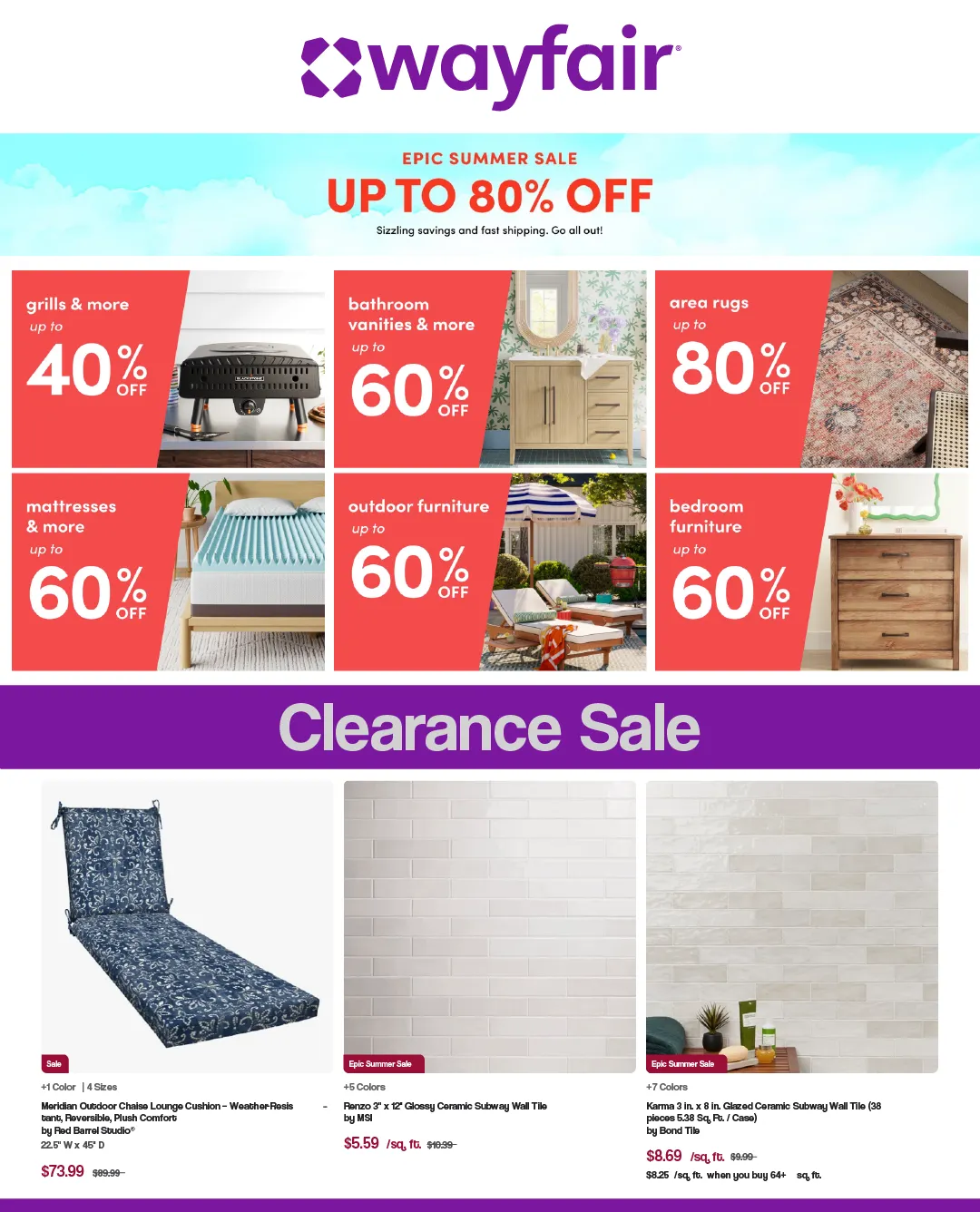 Weekly ad Wayfair Big Discounts from June 13 to June 27 2025 - Page 