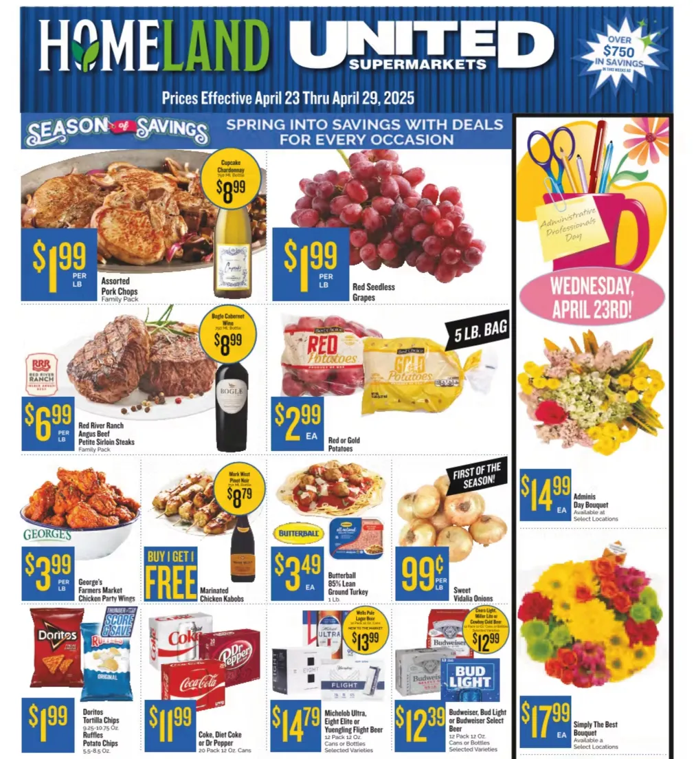 Weekly ad Homeland Weekly Ad from April 23 to April 29 2025 - Page