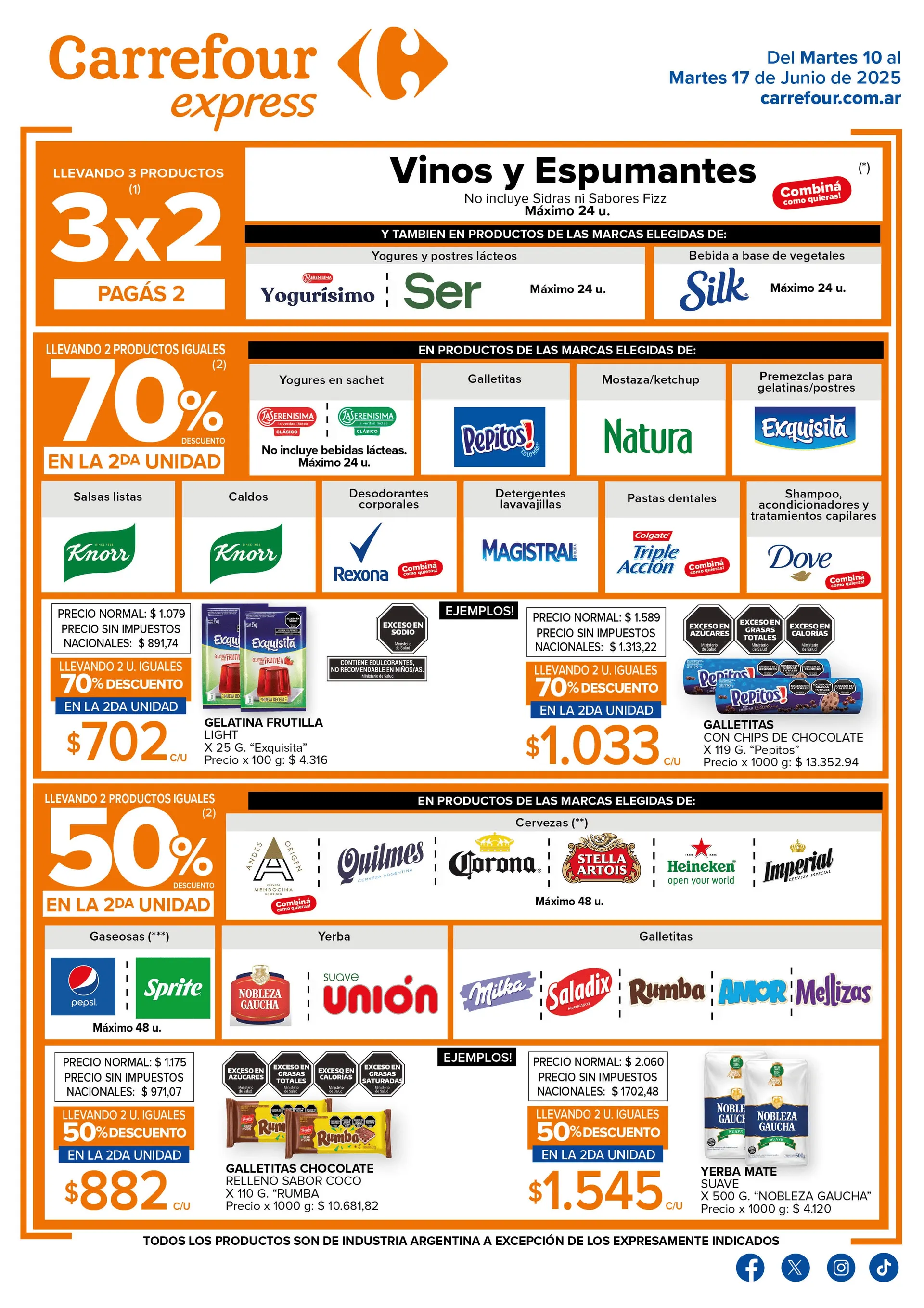 Ofertas de Ofertas Carrefour Express 10 de junio al 17 de junio 2025 - Página  del catálogo