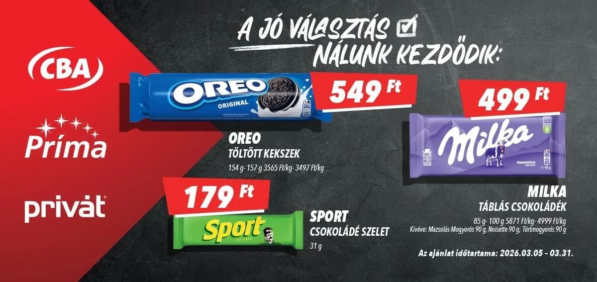 Katalógus CBA legfrissebb ajánlatai április 8.-tól április 14.-ig 2026. - Oldal 