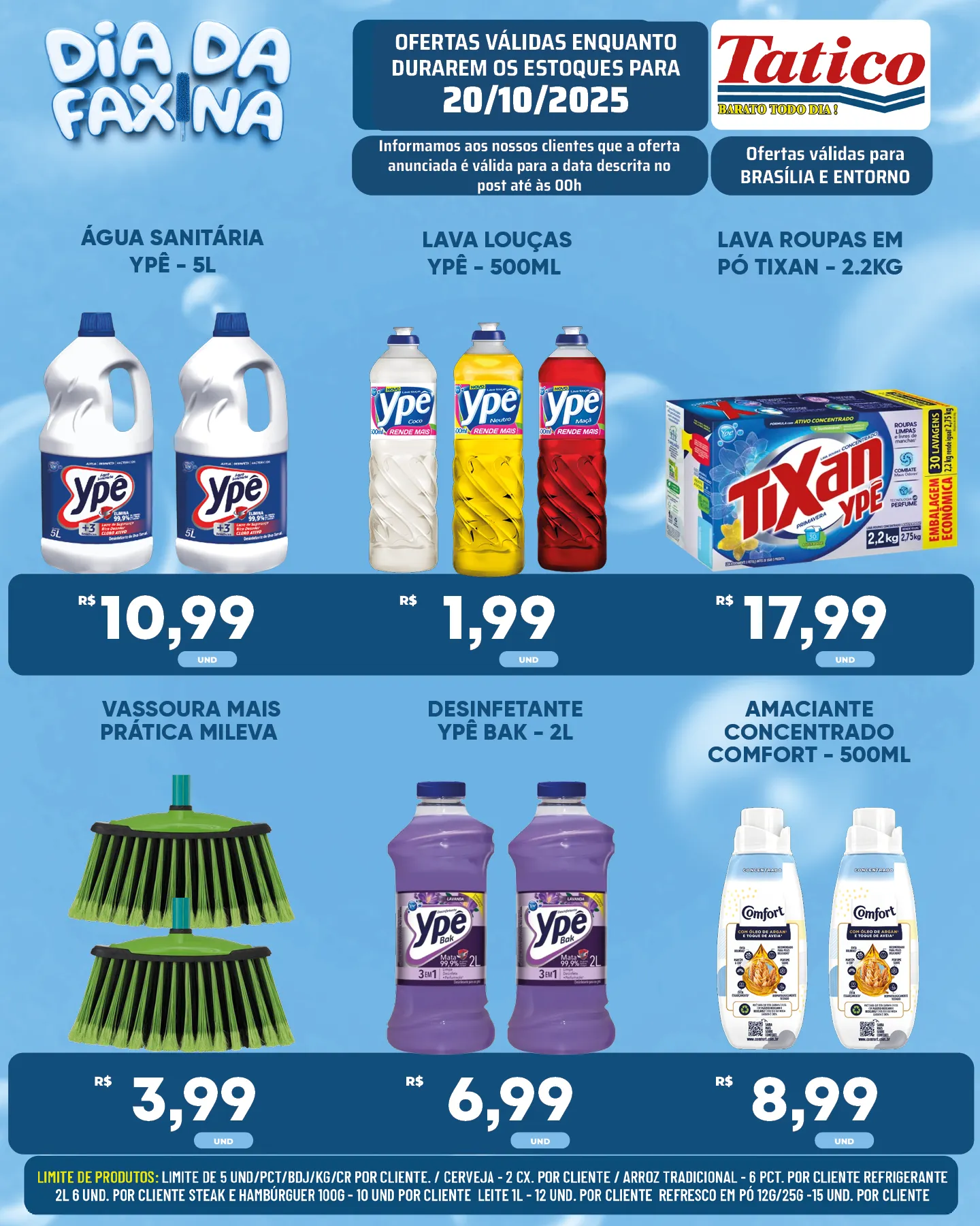 Encarte de  Folhetos Tatico 20 de outubro até 21 de outubro 2025 - Pagina 