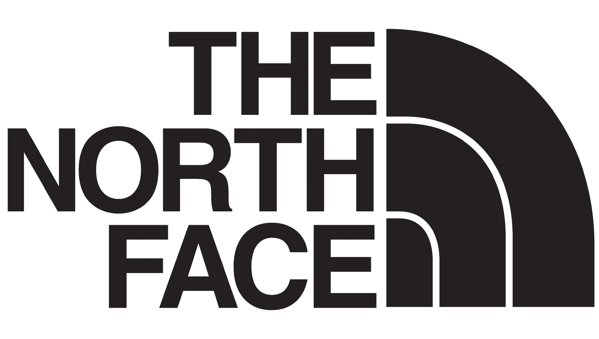 The North Face logo de catálogo