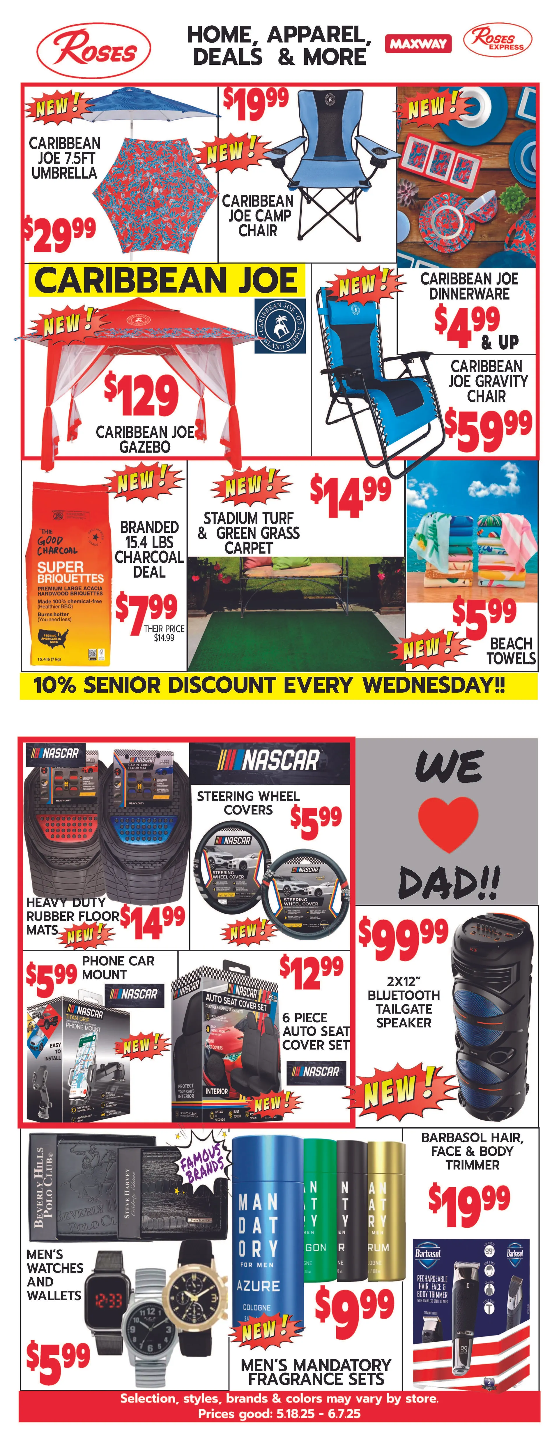 Weekly ad Roses Discount Sales from May 18 to June 8 2025 - Page 