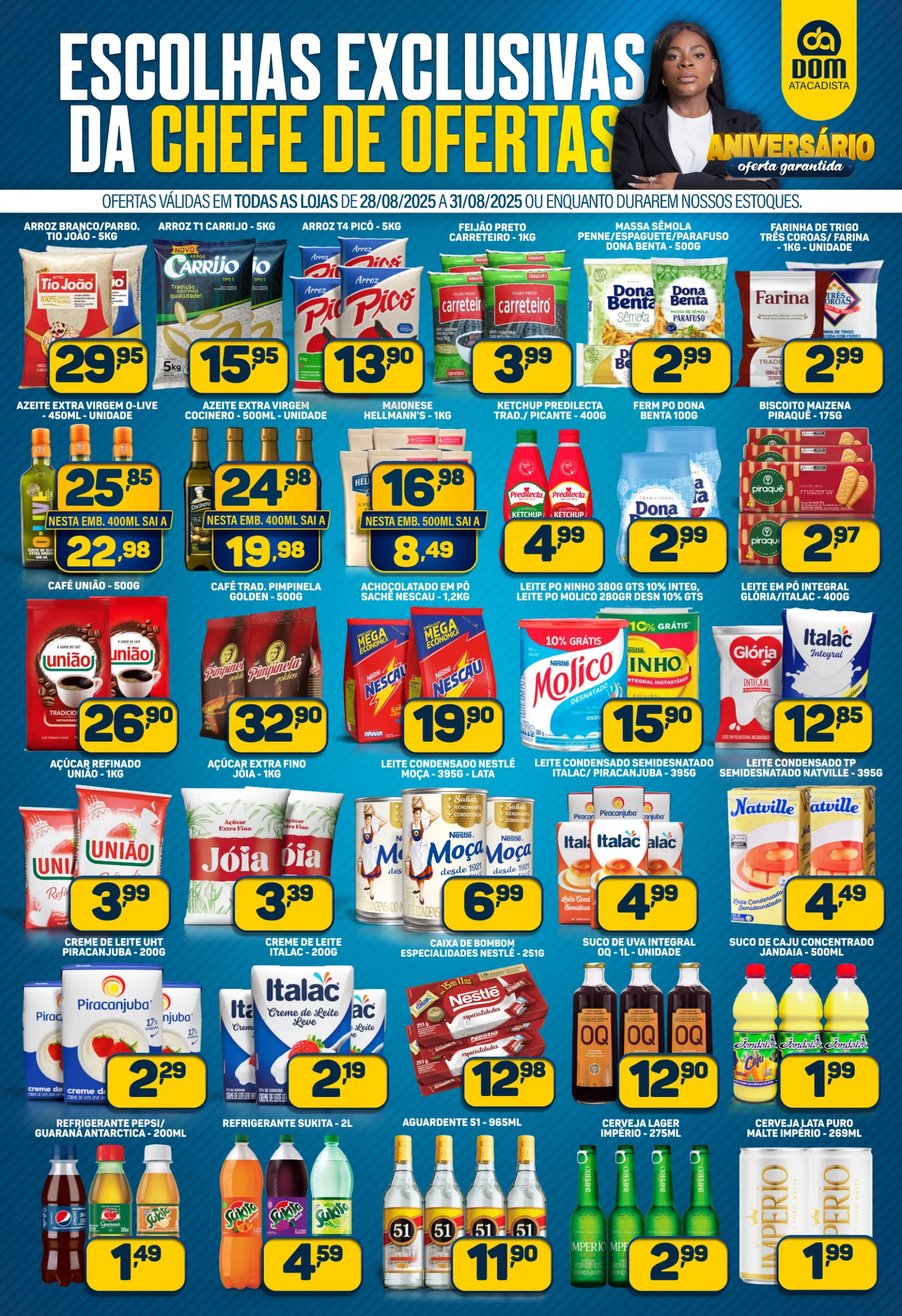 Encarte de Dom Atacadista Folhetos 28 de agosto até 5 de setembro 2025 - Pagina 2