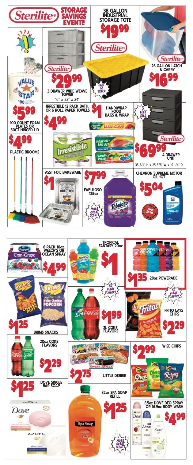 Weekly ad Roses Discount Store Sales from September 15 to September 20 2025 - Page 3