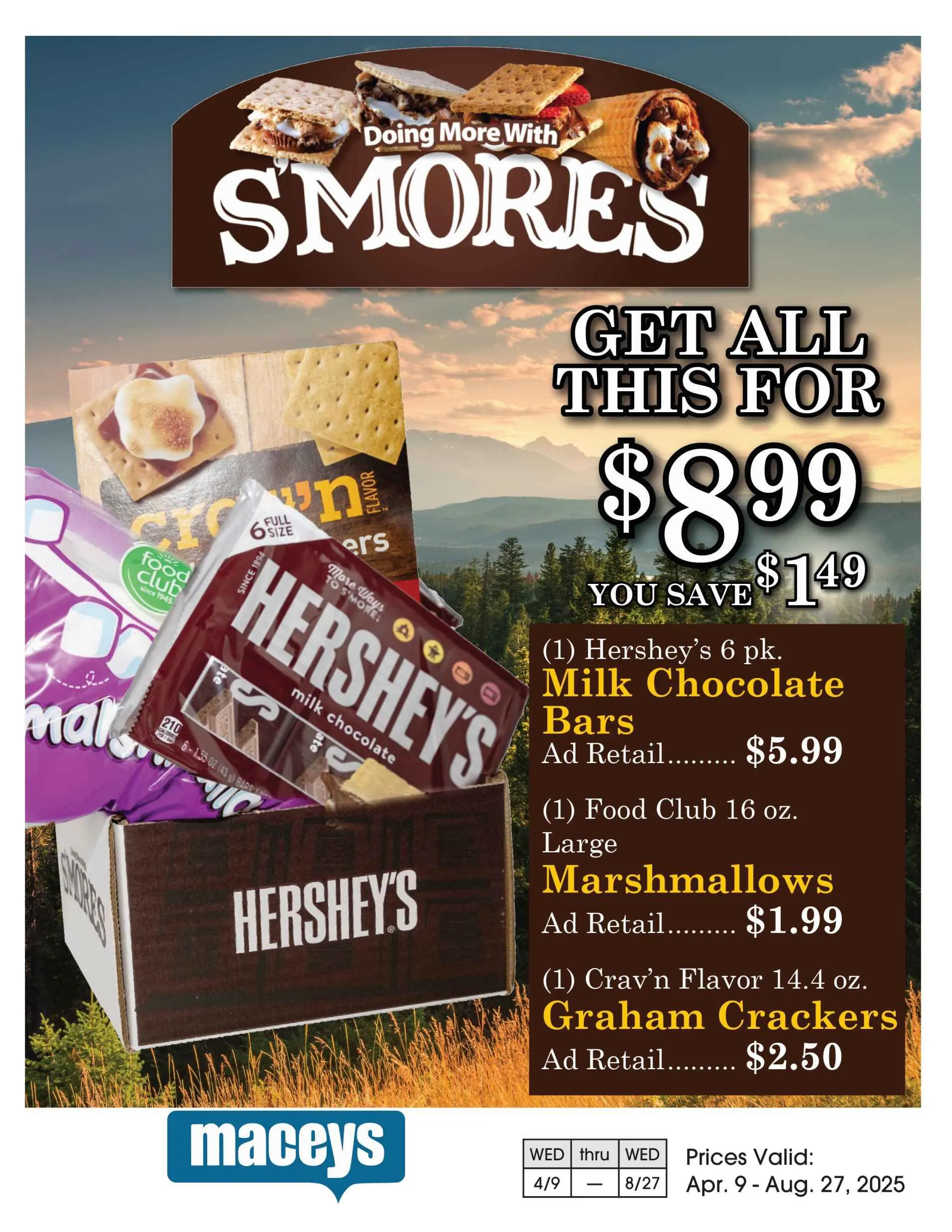 Weekly ad Macey's Sales from April 9 to August 27 2025 - Page 1