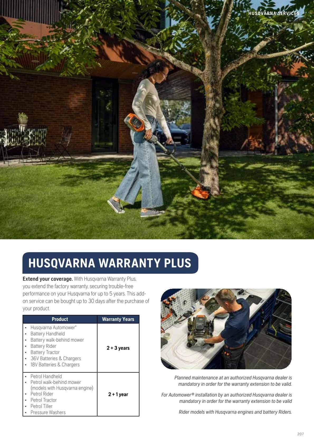 Husqvarna catalogues von 13. Februar bis 28. Februar 2026 - Flugblätt seite 209