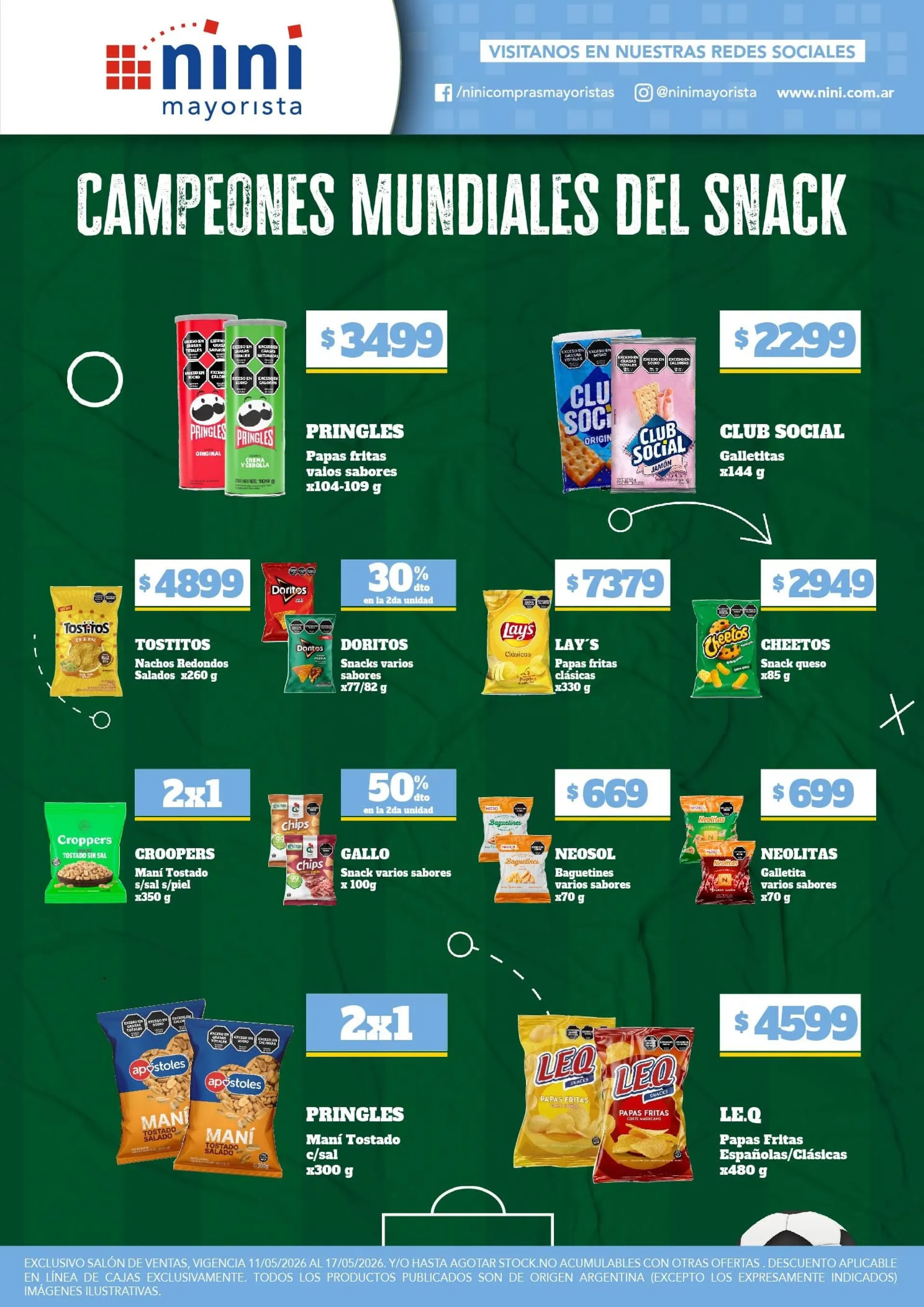 Ofertas de Ofertas Nini Mayorista 11 de mayo al 17 de mayo 2026 - Página 21 del catálogo