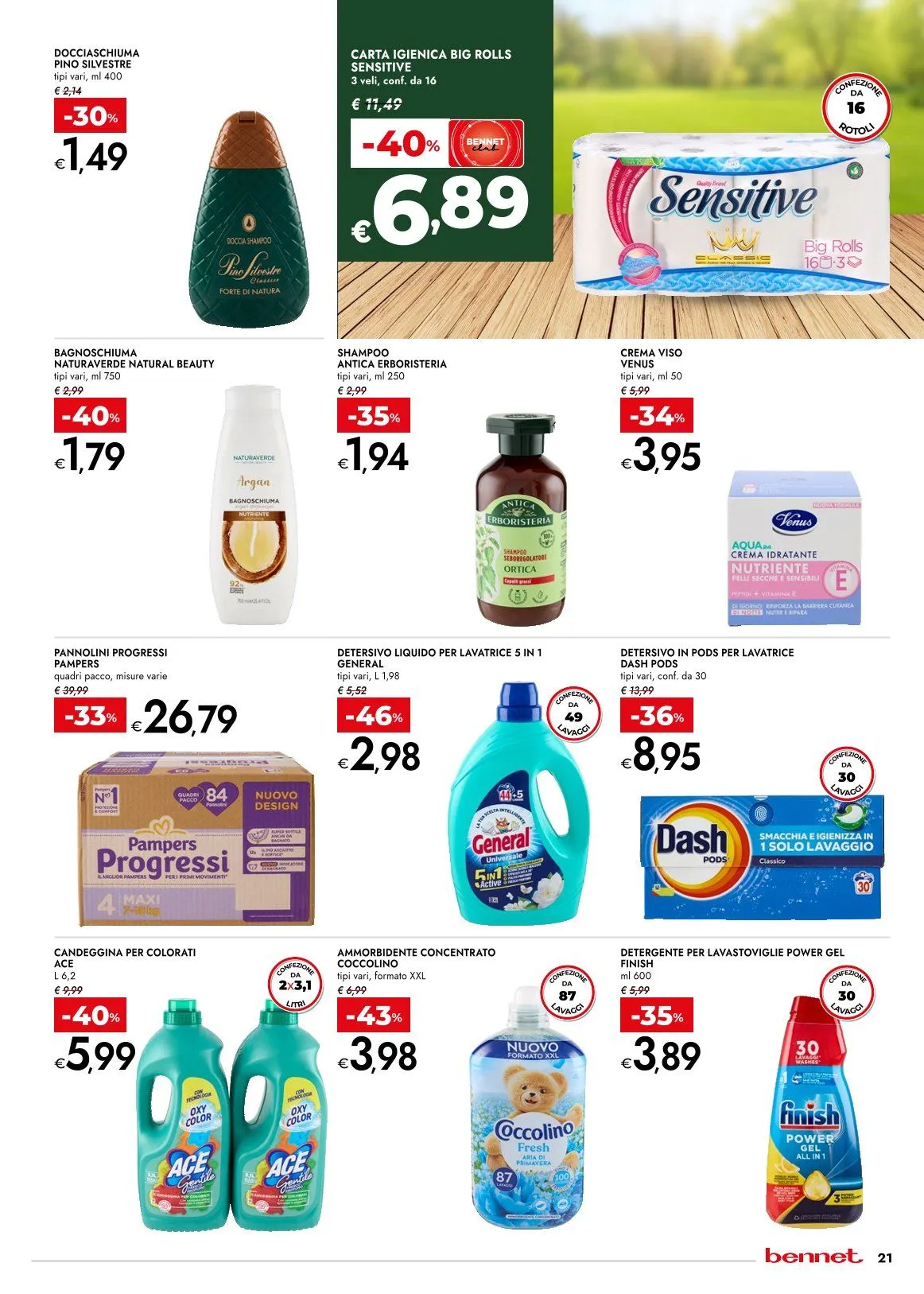 Volantini Bennet da 30 aprile a 13 maggio di 2026 - Pagina del volantino 21
