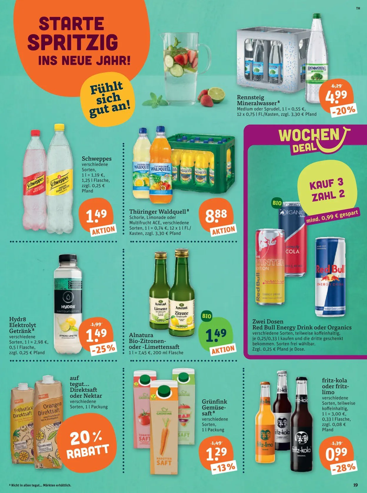 tegut... Angebote von 29. Dezember bis 3. Januar 2026 - Prospekt seite 21