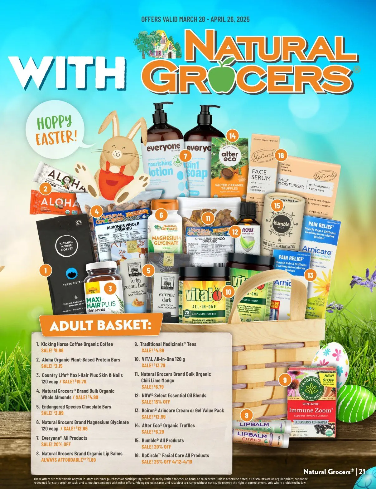 Weekly ad Natural Grocers Deals from April 4 to April 30 2025 - Page 39