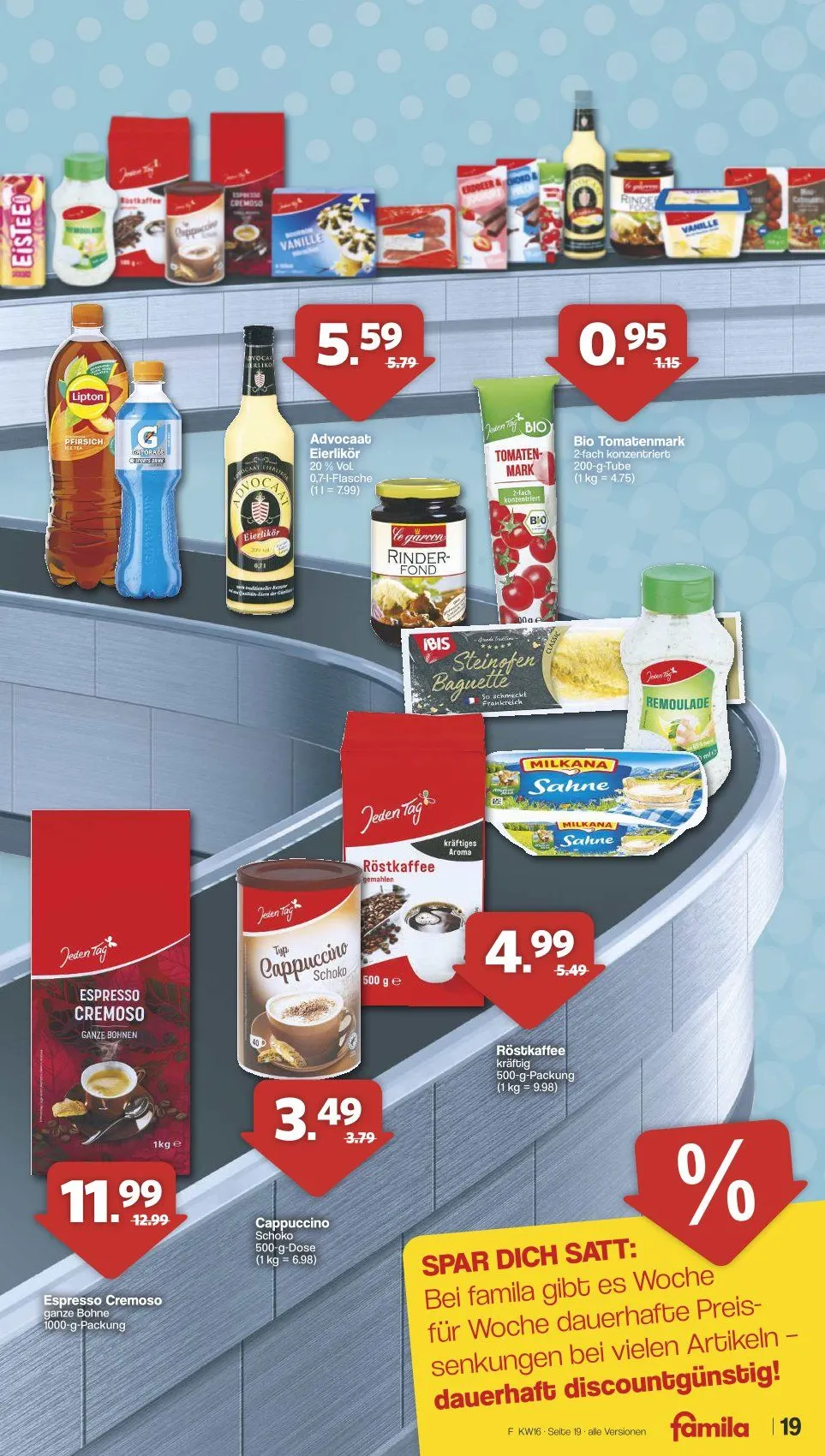 Famila Prospekte von 13. April bis 18. April 2026 - Prospekt seite 21