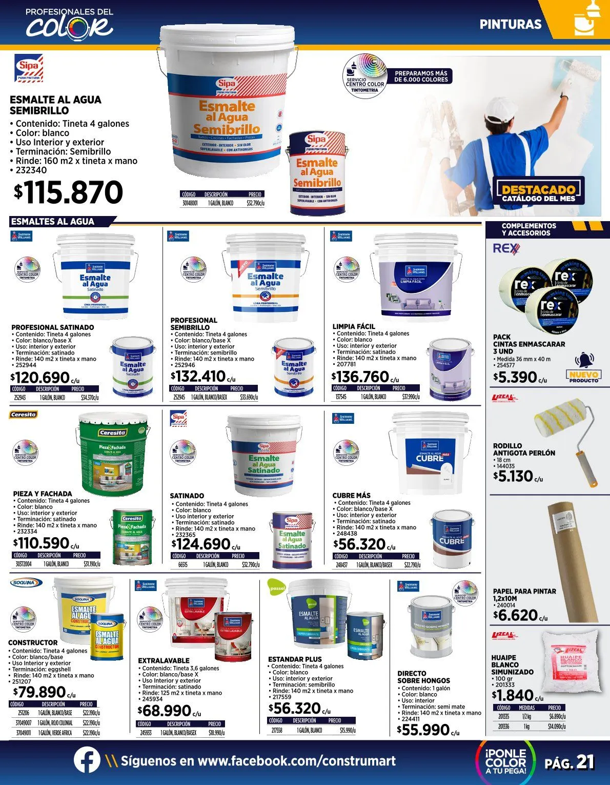 Catálogo de Construmart Ofertas del Mes 1 de octubre al 31 de octubre 2025 - Página 21
