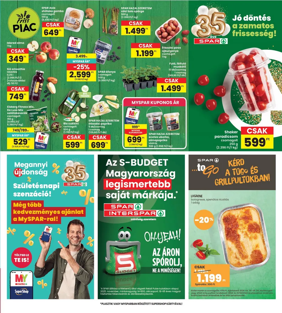 Katalógus Interspar legfrissebb ajánlatai április 30.-tól május 6.-ig 2026. - Oldal 21