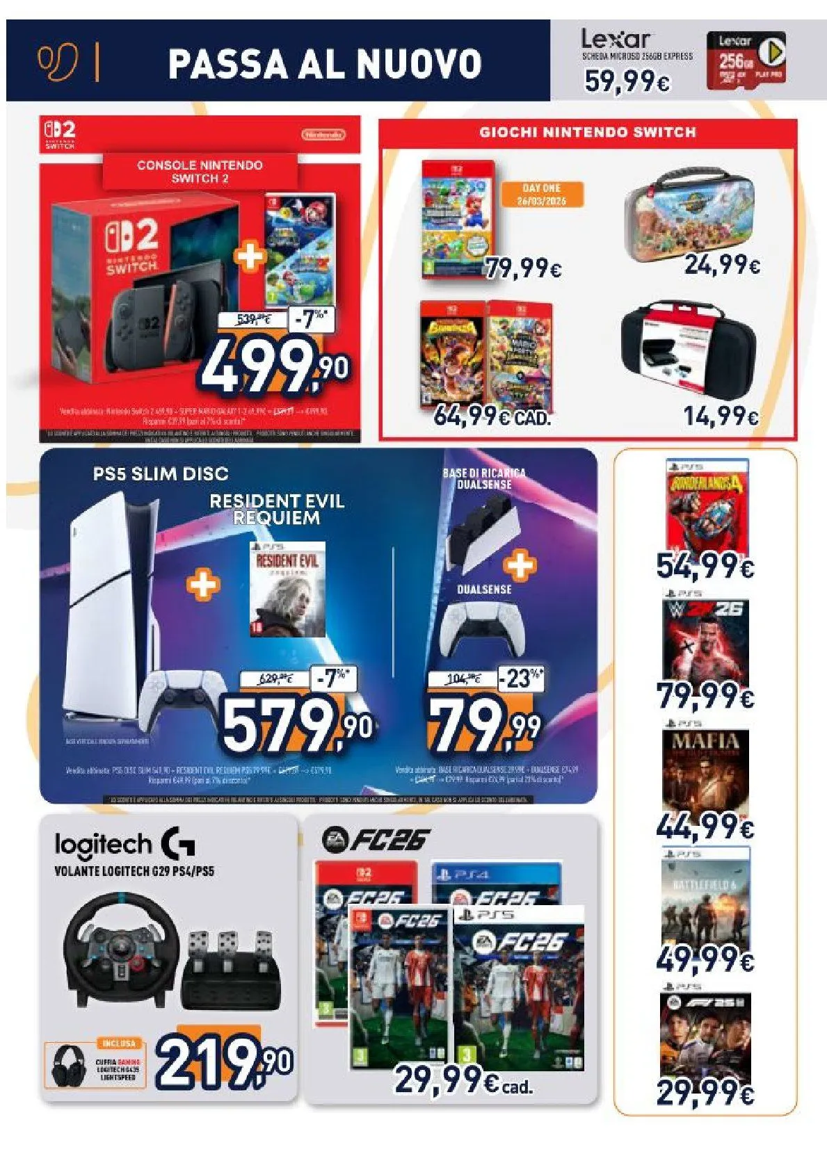 Volantini Unieuro da 20 marzo a 2 aprile di 2026 - Pagina del volantino 20