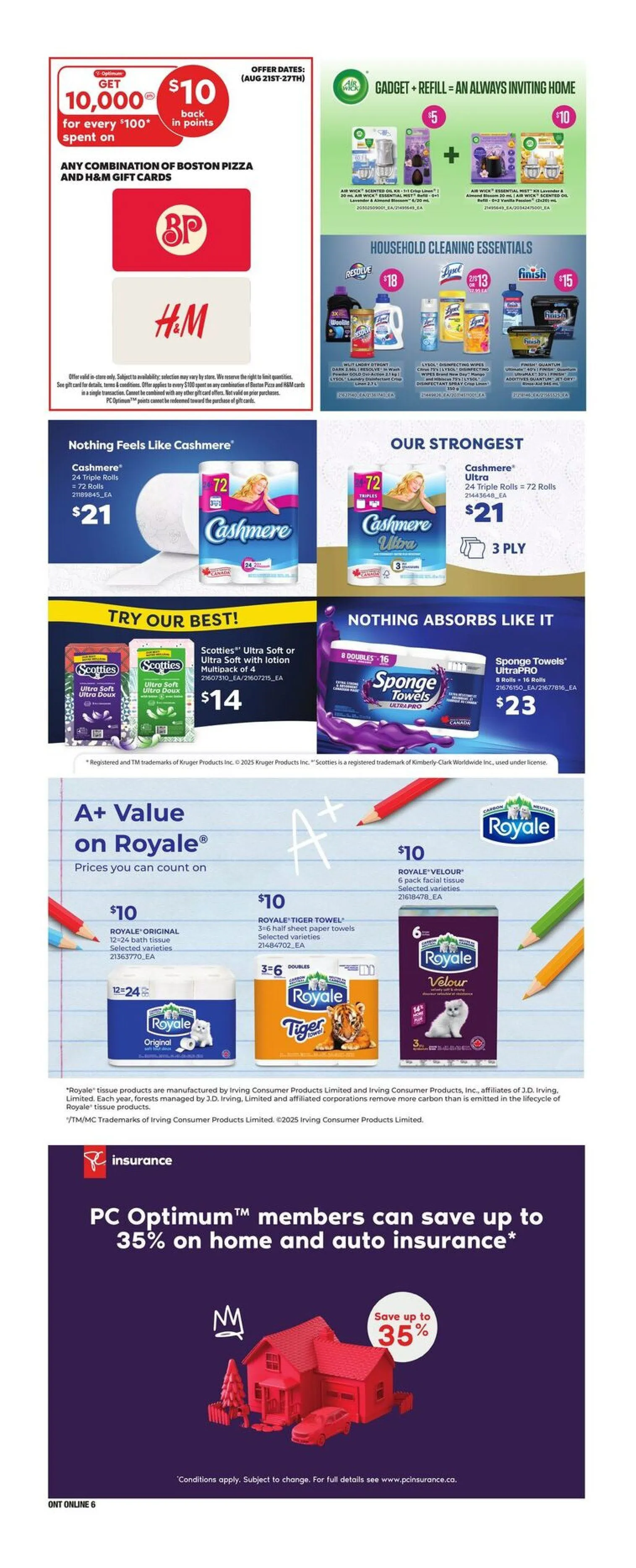 Zehrs Sales from August 21 to August 27 2025 - flyer page 21
