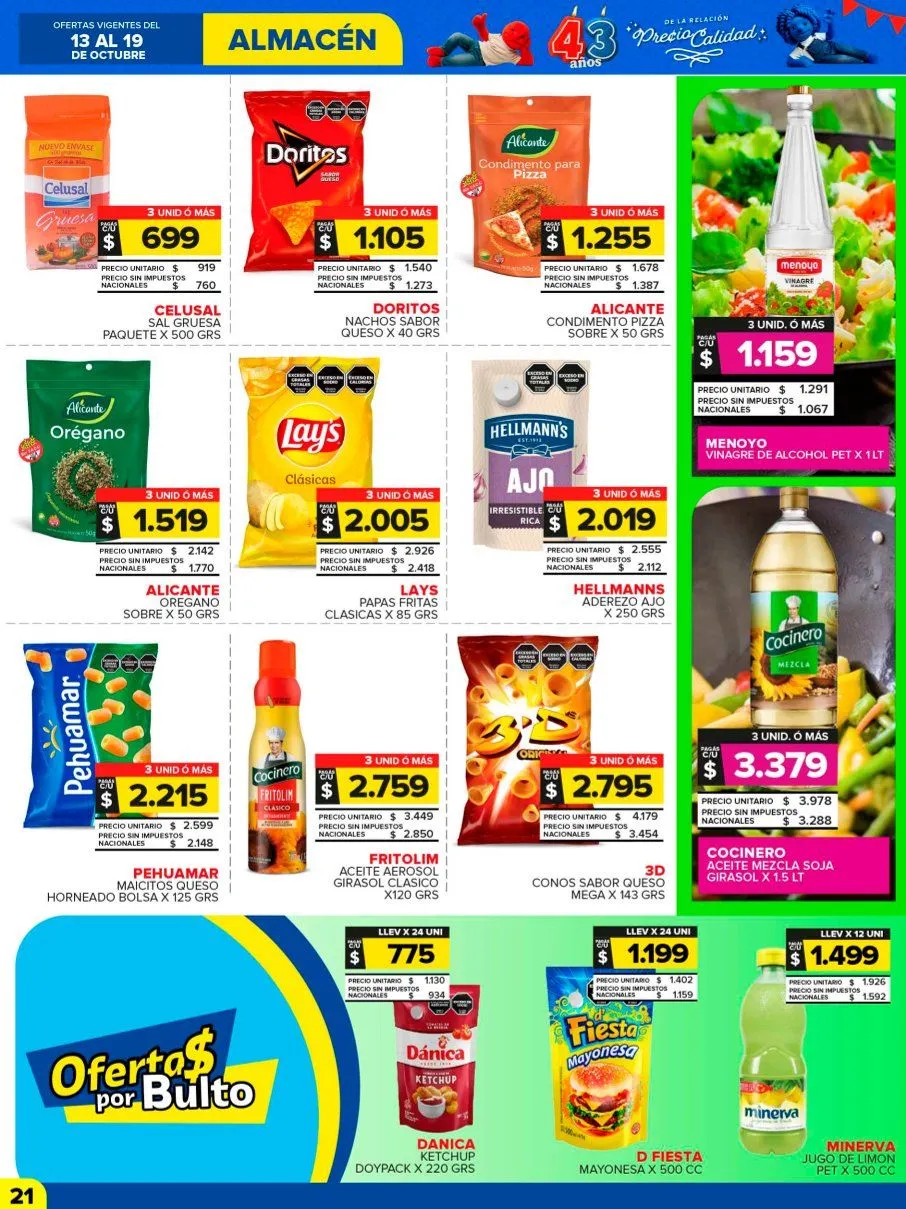 Ofertas de Ofertas Carrefour Maxi 13 de octubre al 20 de octubre 2025 - Página 21 del catálogo