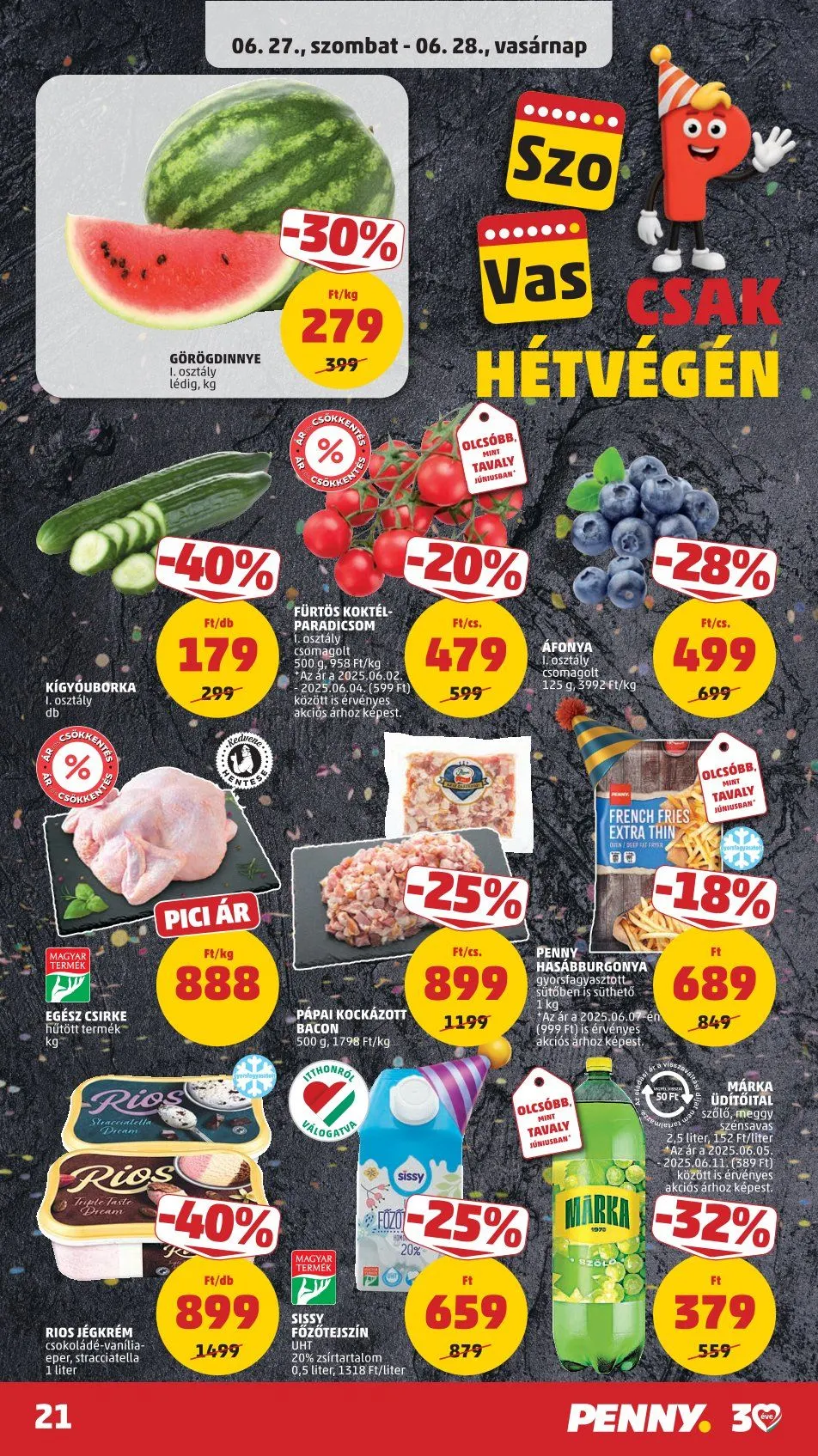 Katalógus  Penny Market legfrissebb ajánlatai június 25.-tól július 1.-ig 2026. - Oldal 21