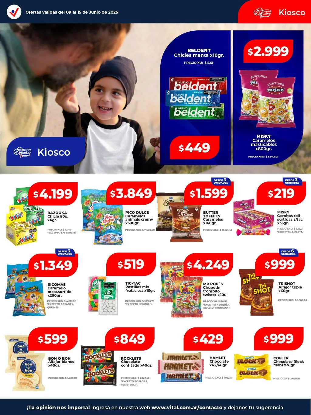 Ofertas de Vital Ofertas 9 de junio al 16 de junio 2025 - Página 21 del catálogo