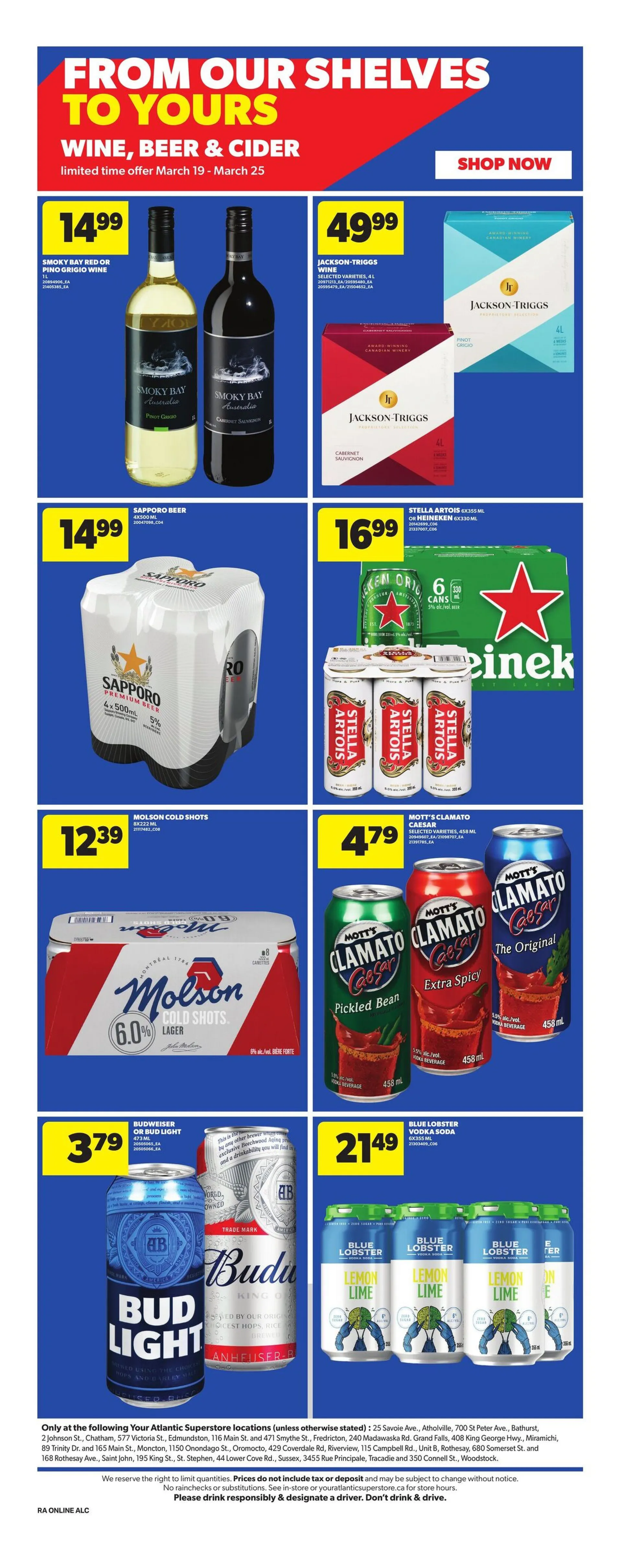 Atlantic Superstore flyers from March 19 to March 25 2026 - flyer page 21