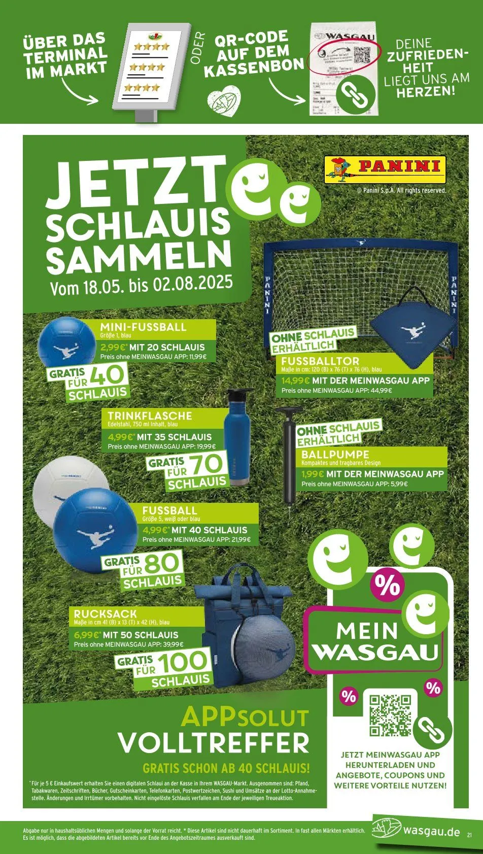 Wasgau Angebote von 11. Mai bis 16. Mai 2026 - Prospekt seite 21