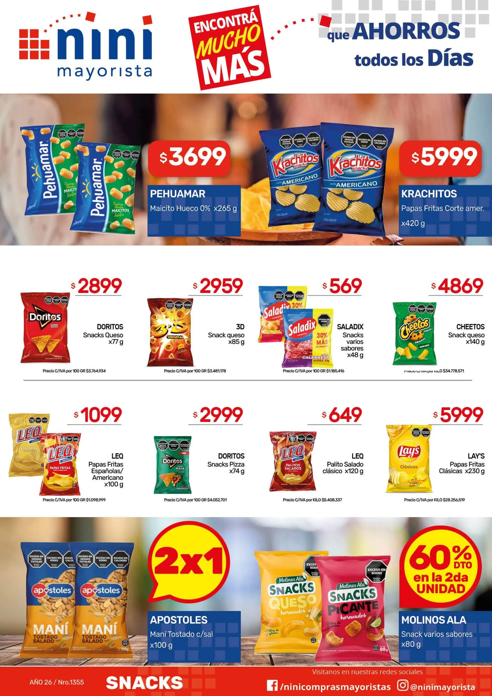 Ofertas de Nini Mayorista Ofertas 17 de abril al 19 de abril 2026 - Página 21 del catálogo