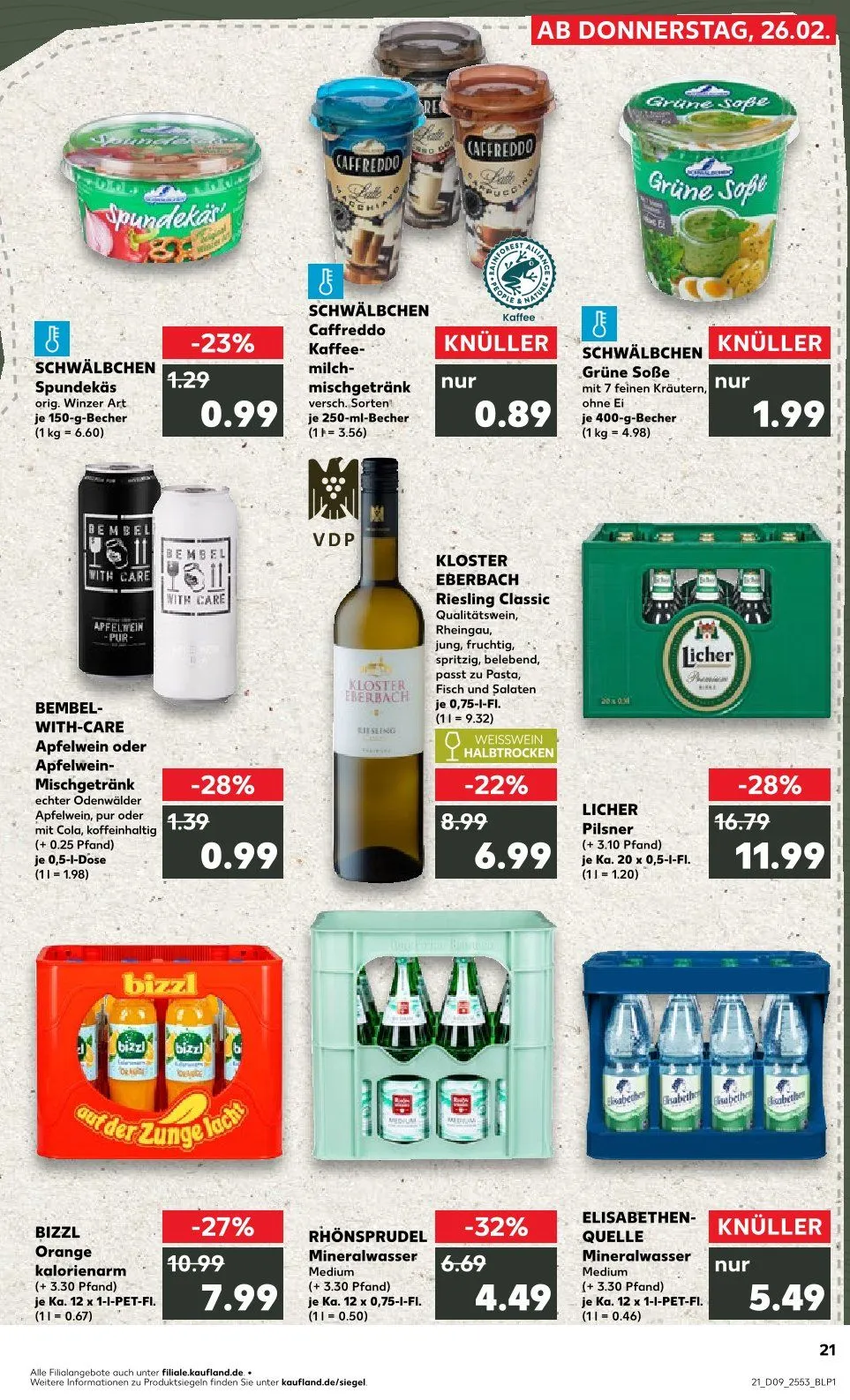 Kaufland Angebote von 27. Februar bis 4. März 2026 - Prospekt seite 21