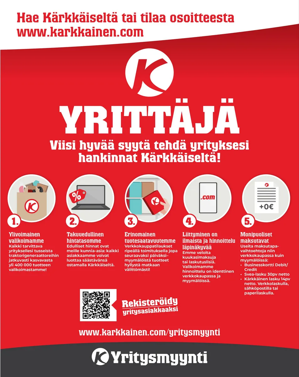 Kaupan Kärkkäinen Tarjoukset voimassa alkaen 4. maaliskuuta - 17. maaliskuuta 2026 - Tarjouslehti sivu 21