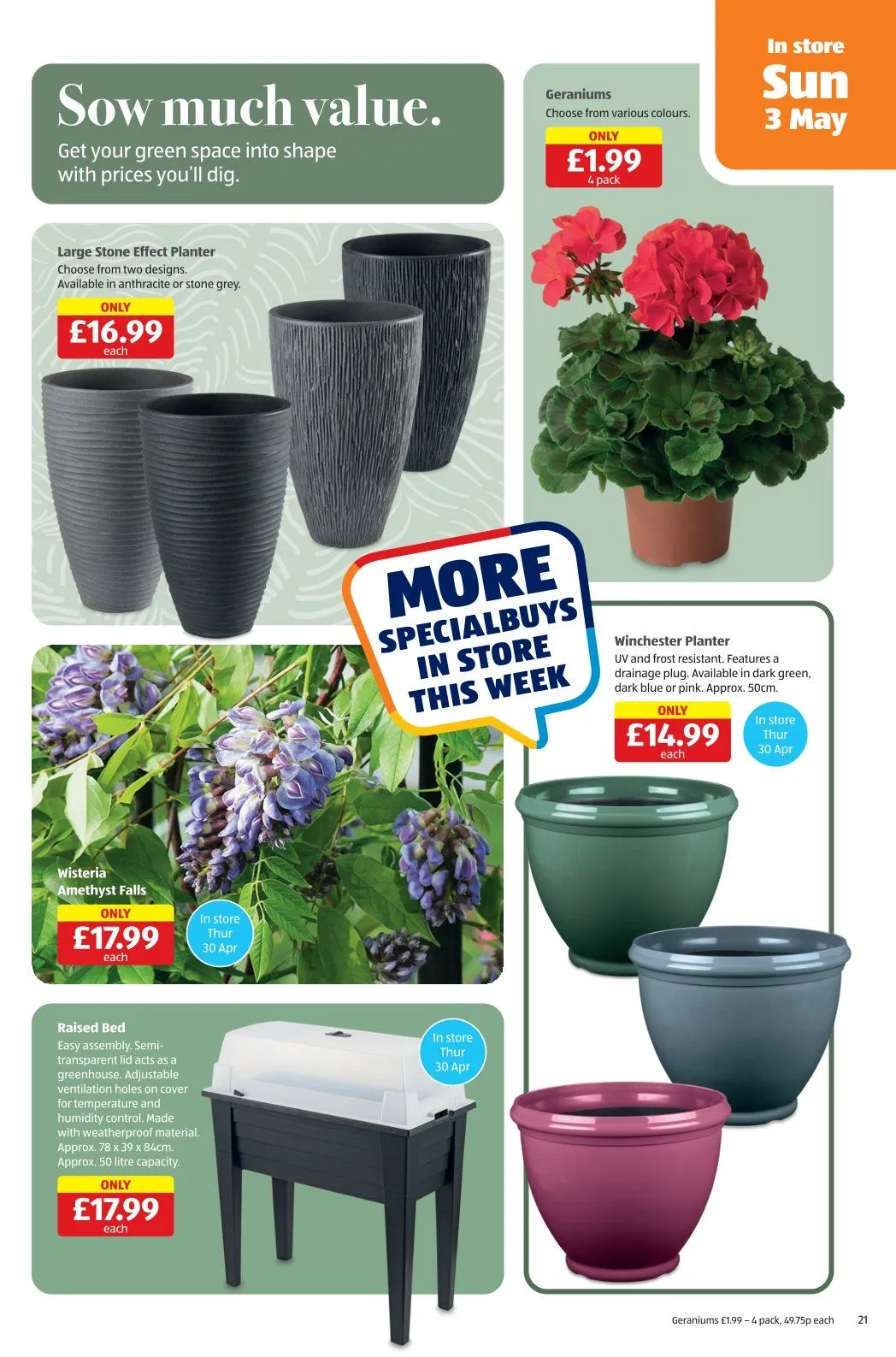 Aldi Sales from 30 April to 3 May 2026 - Catalogue Page 21
