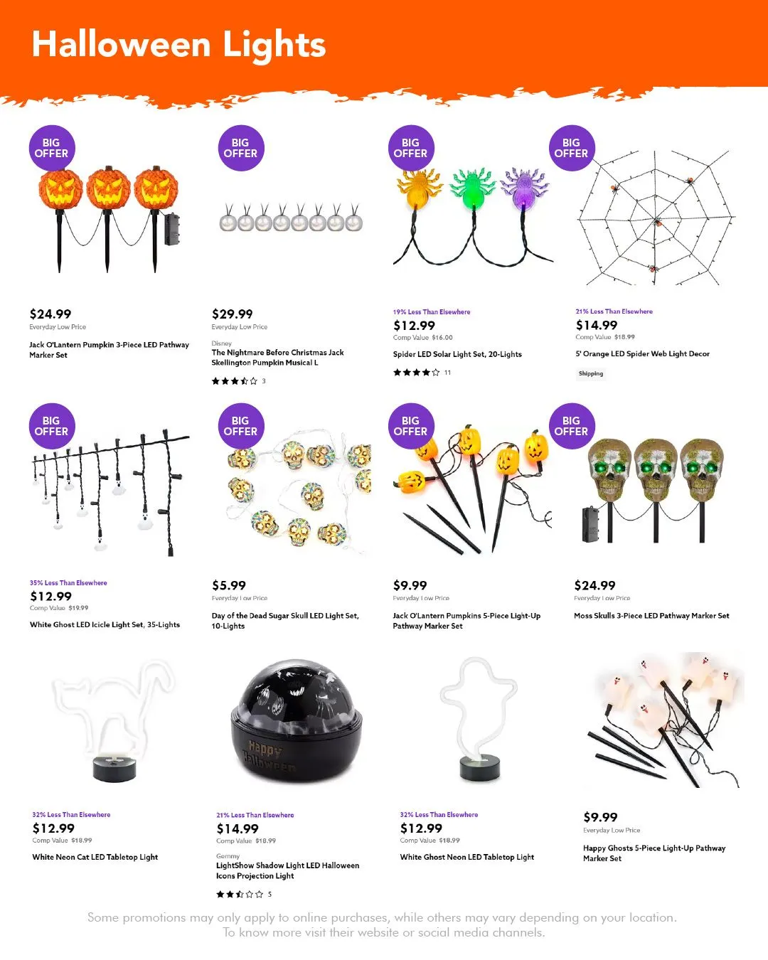 Weekly ad Halloween Decorations from August 14 to September 18 2024 - Page 20
