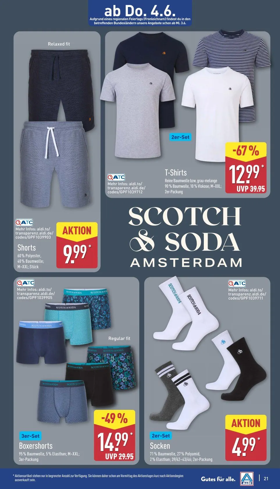 ALDI Nord Prospekte - Aktuelle Angebote von 1. Juni bis 6. Juni 2026 - Prospekt seite 21